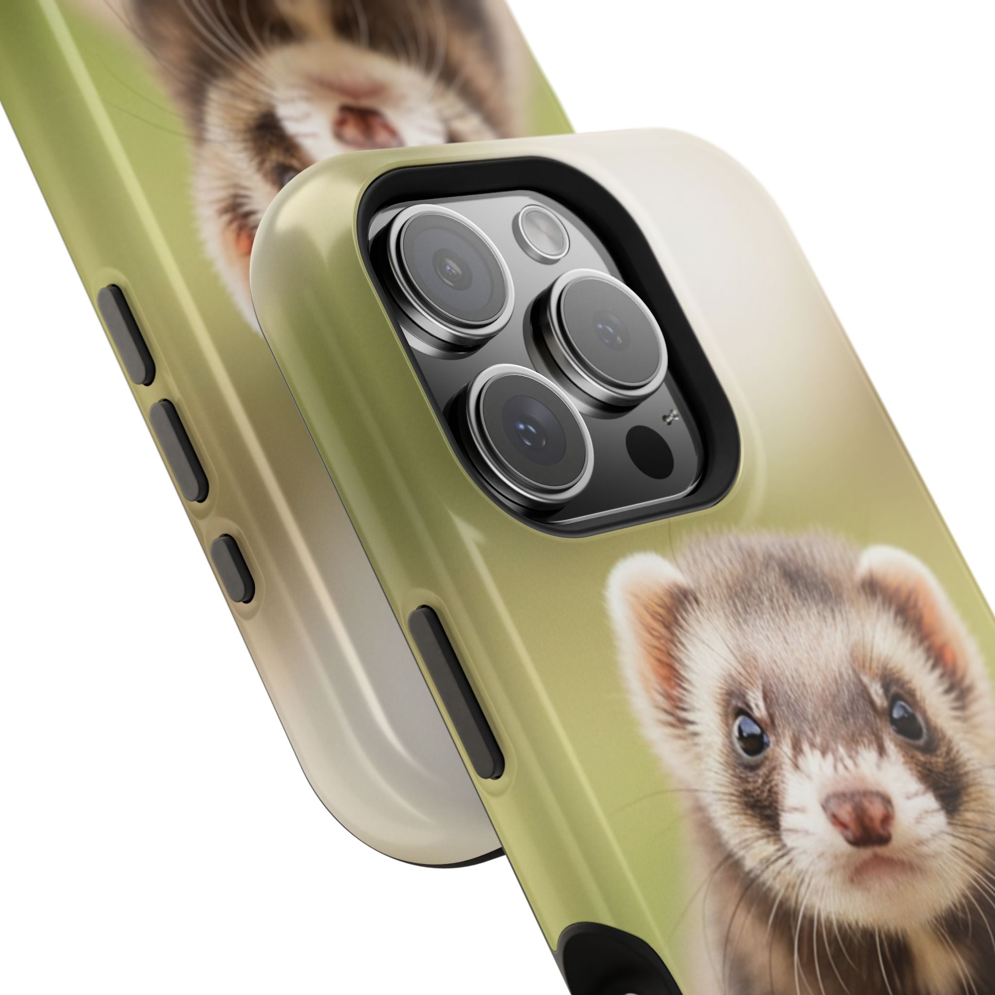 Cute Ferret Portrait Phone Case