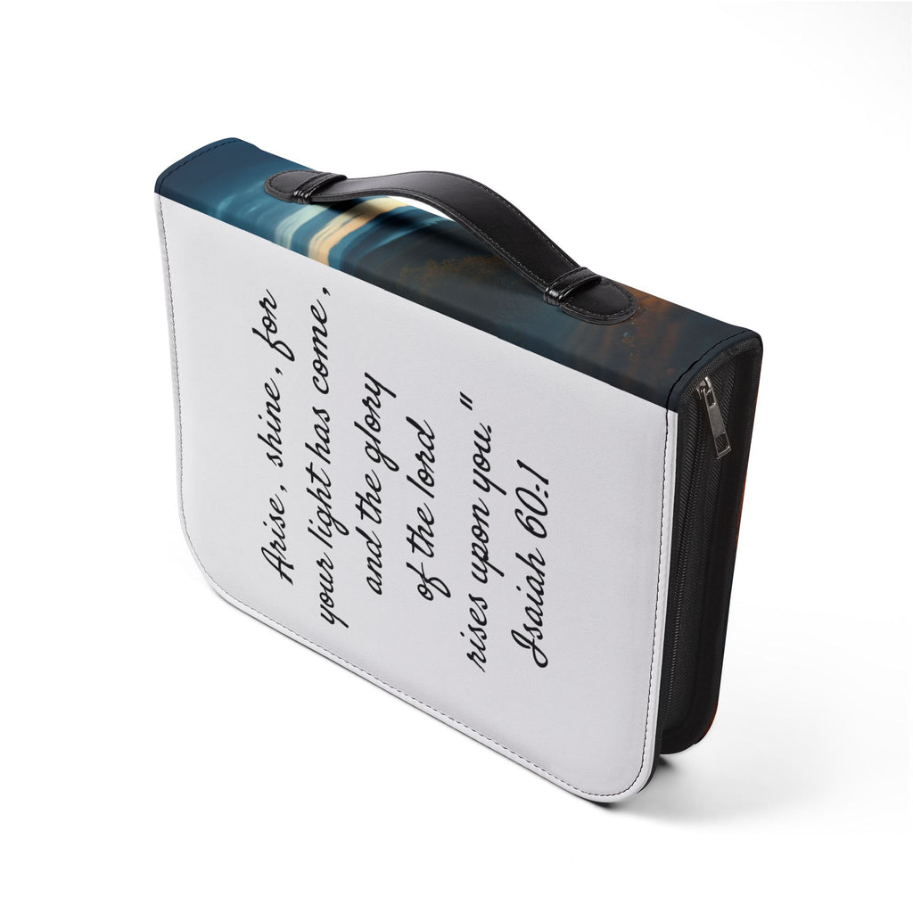 Bible Cover/Light from Heaven With Cross/ 100% PU Leather/