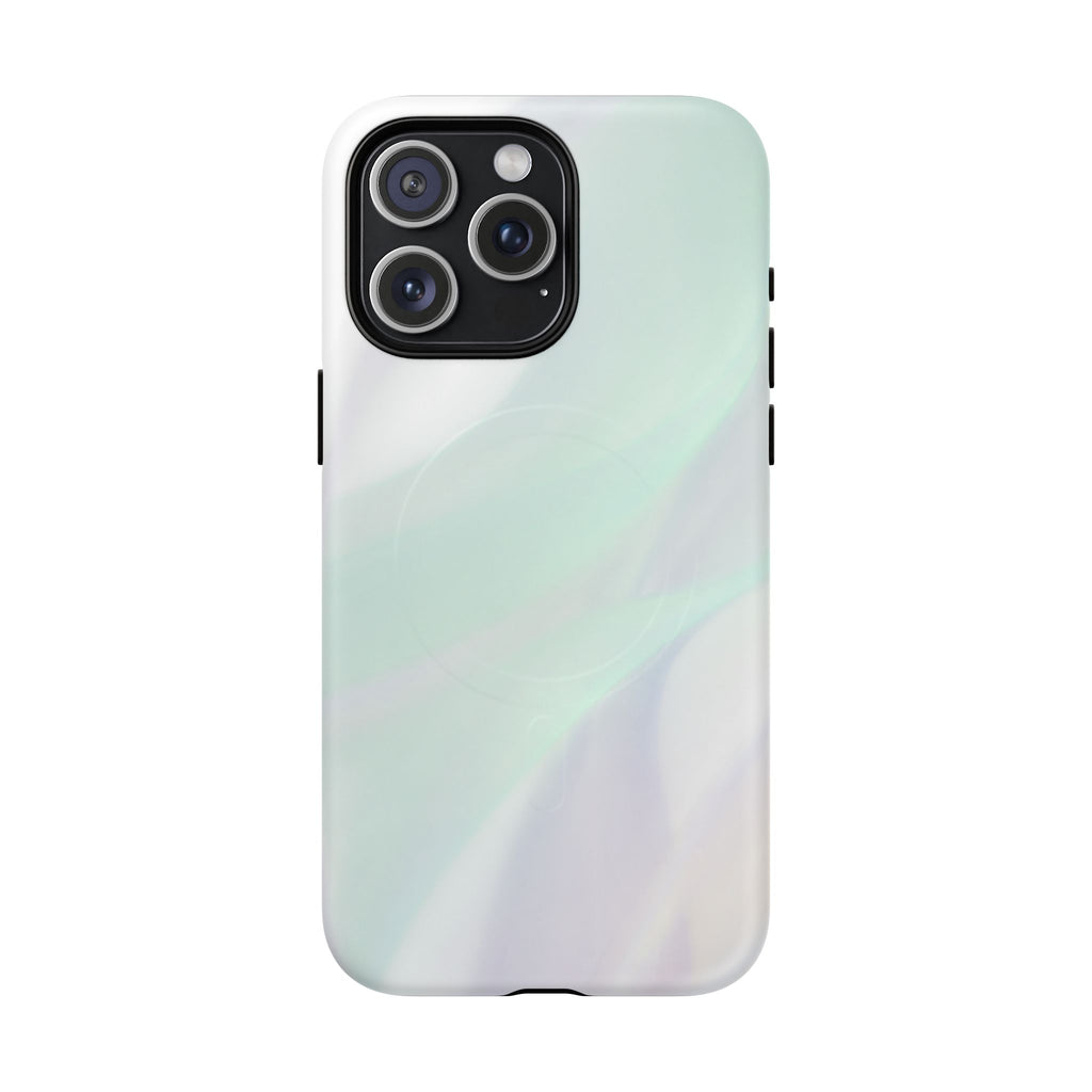Abstract / Aurora Green Tough Phone Case