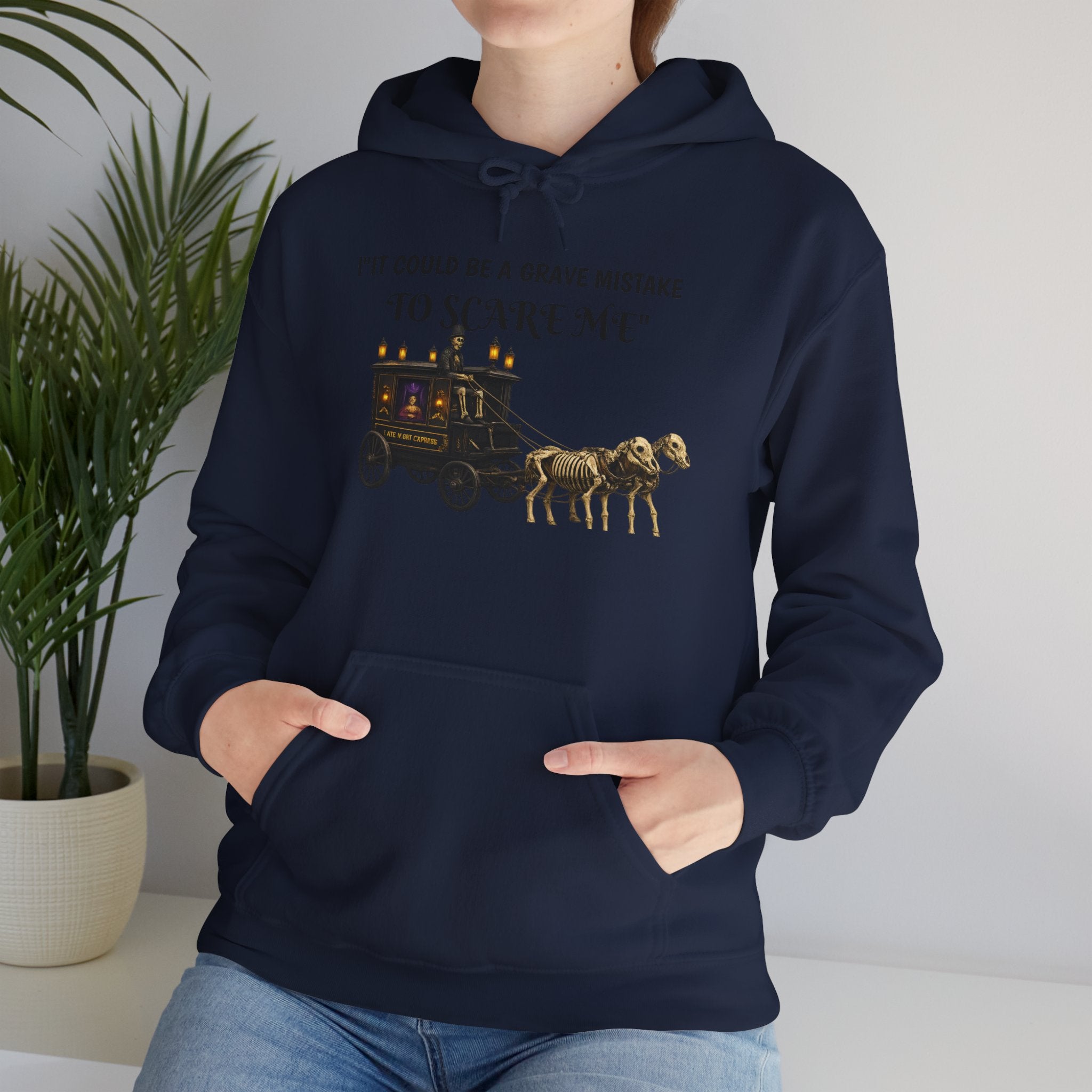 Too Scare Me/Unisex Heavy Blend™ Hooded Sweatshirt