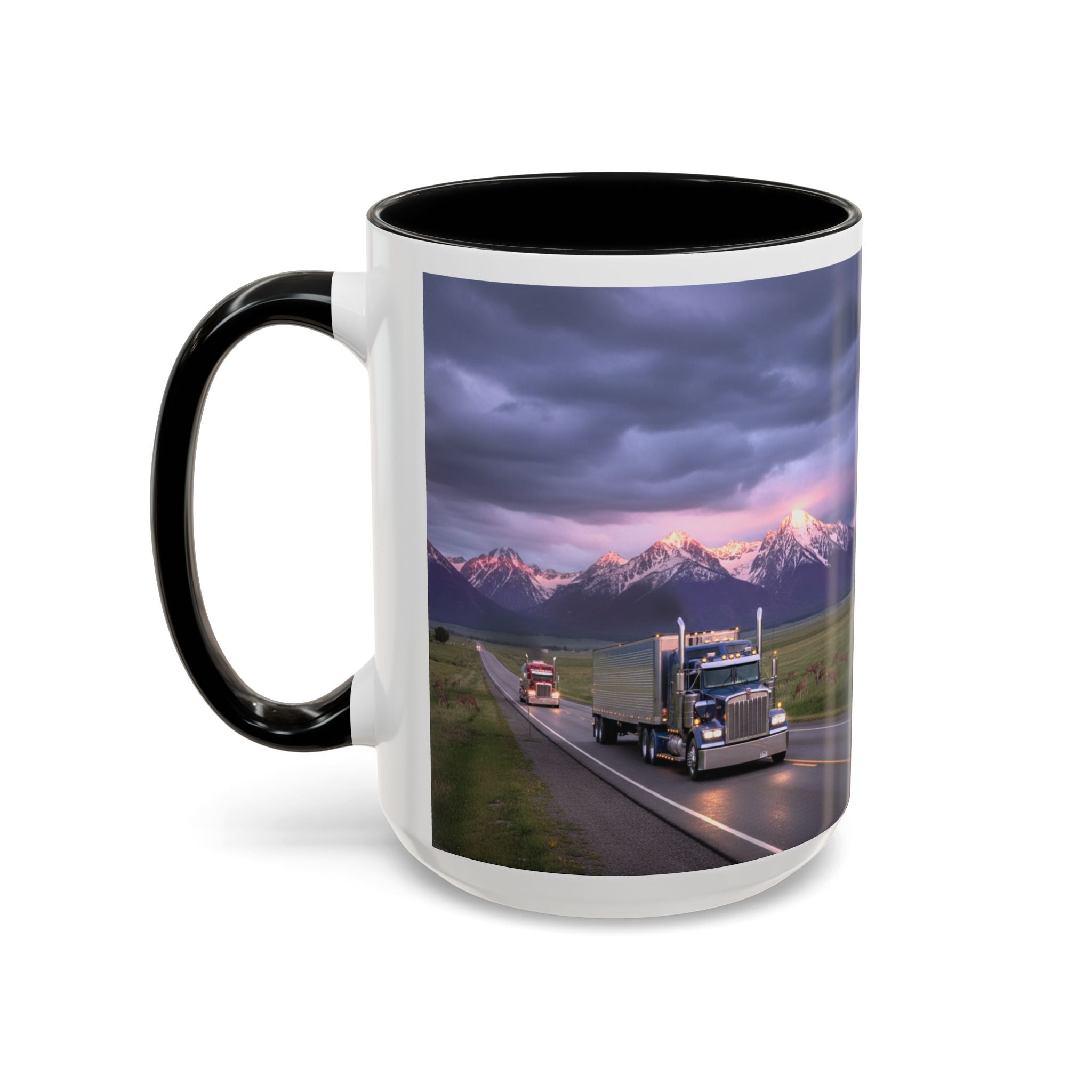 Trucking/Accent Coffee Mug (11, 15oz)