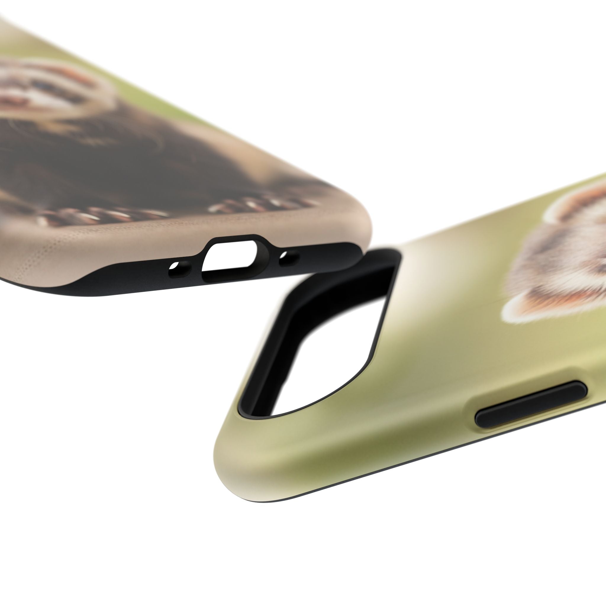Cute Ferret Portrait Phone Case
