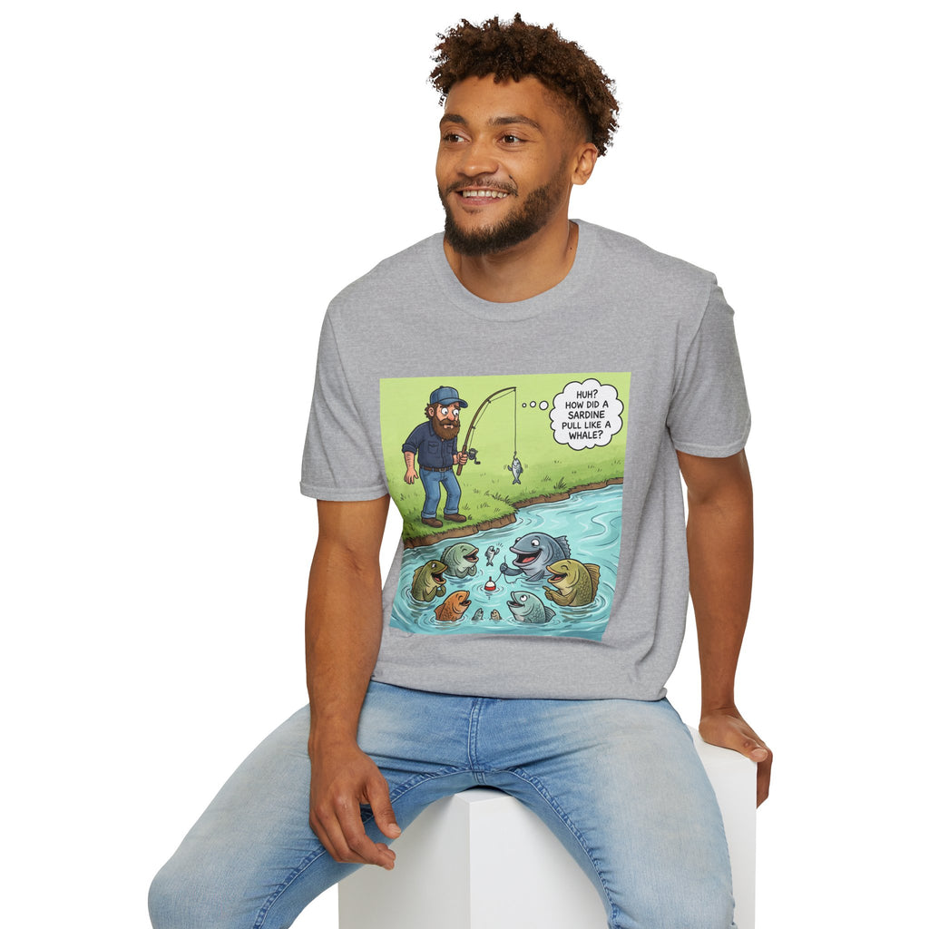 T-Shirt/Fishing Bass Cartoon | Funny Lure, Pond Fish
