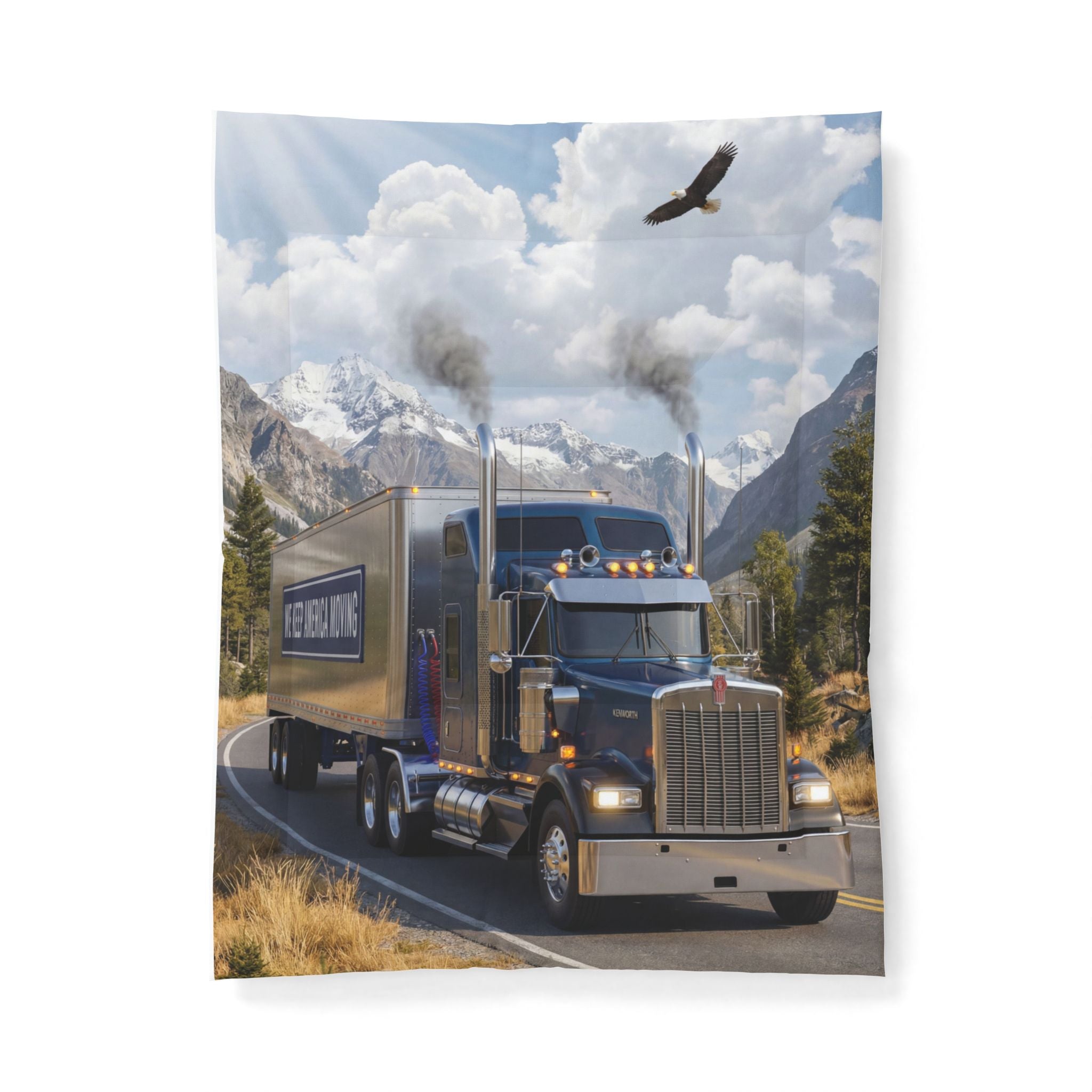 Kenworth Truck Cotton Comforter