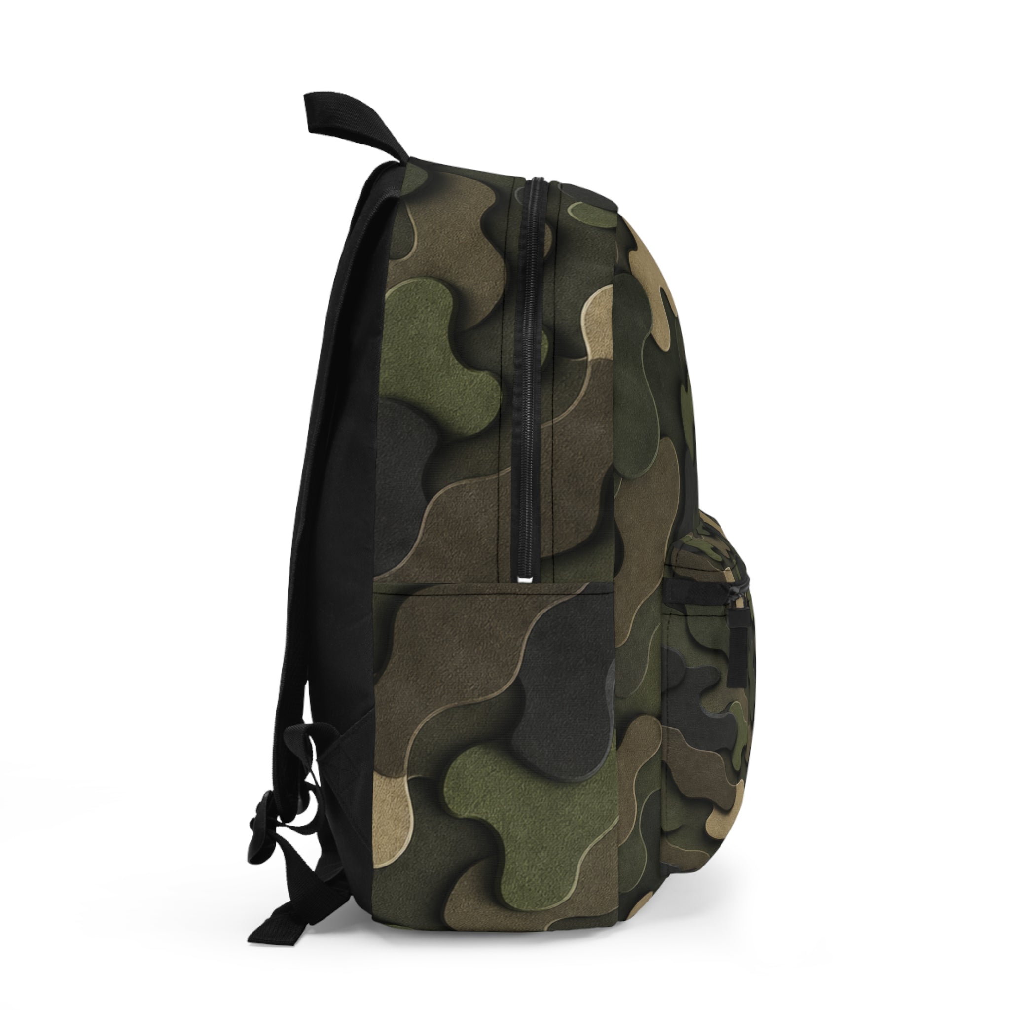 3D Camouflage Pattern Backpack | Army Camo School Bag