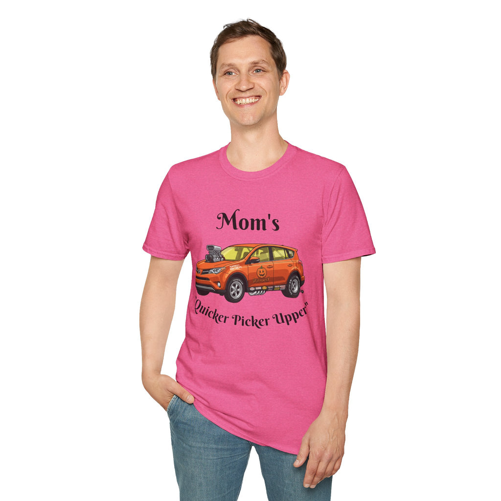 Hot Rod T-Shirt / Orange Hot Rod SUV Graphic