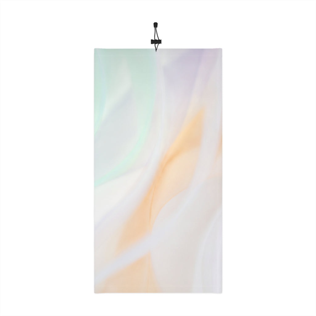 Soft Pastel Marble Neck Gaiter | Winter Neck Scarf