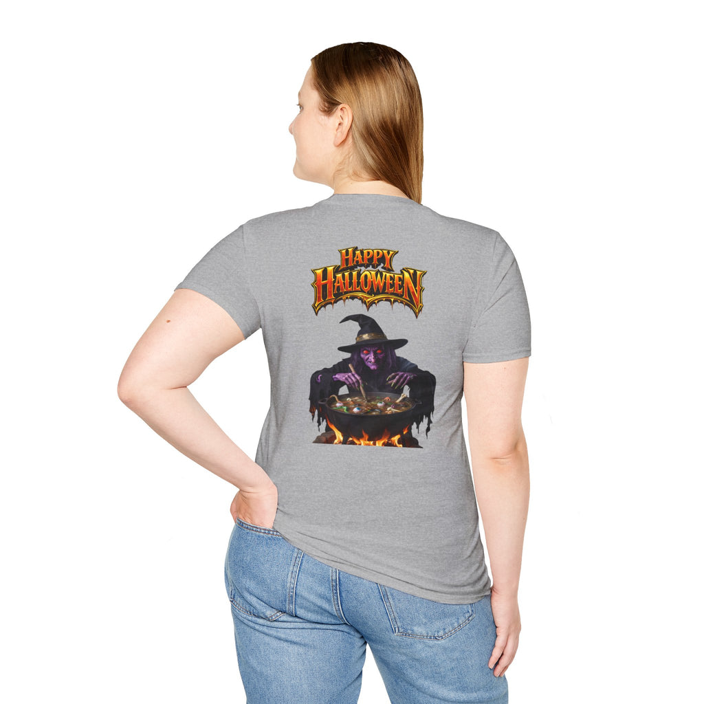 Mirror Mirror on the Wall Witch Illustration T-Shirt
