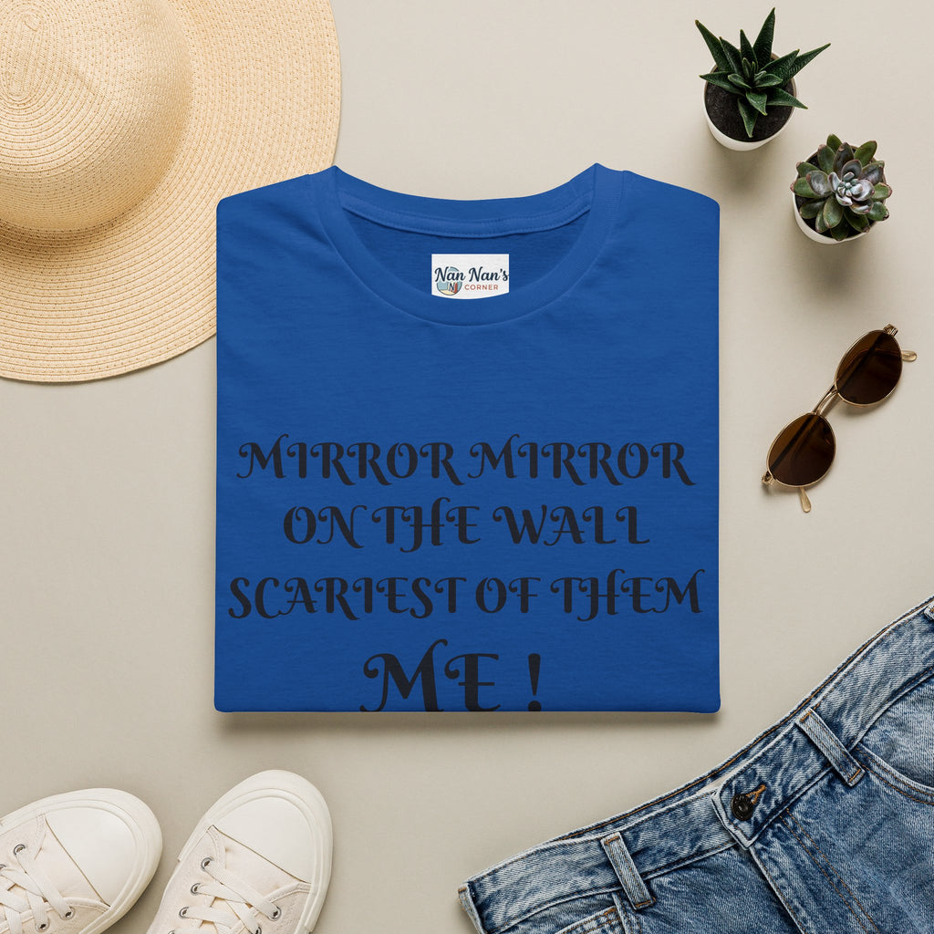 Mirror Mirror on the Wall Witch Illustration T-Shirt