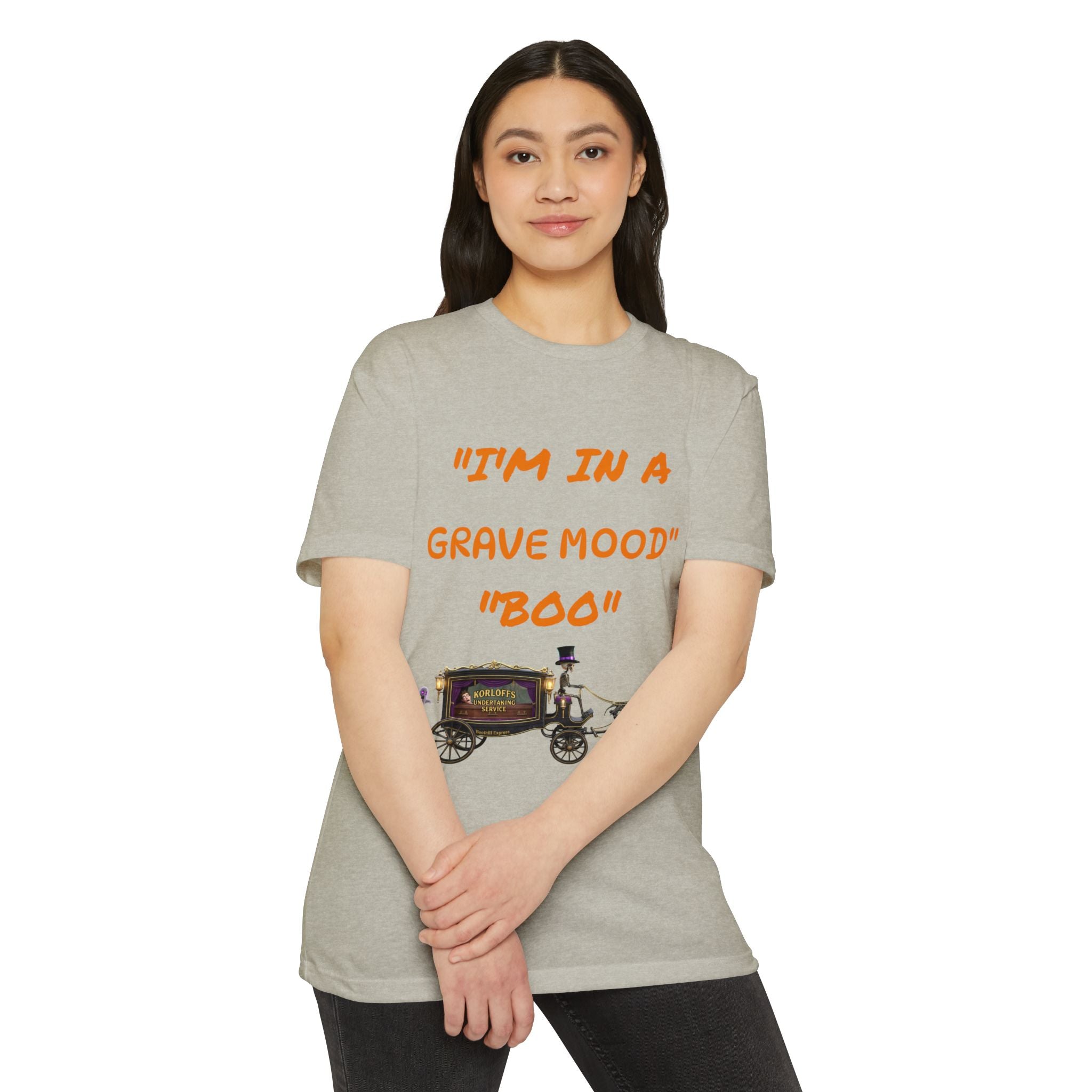 Grave Mood/Unisex CVC Jersey T-shirt