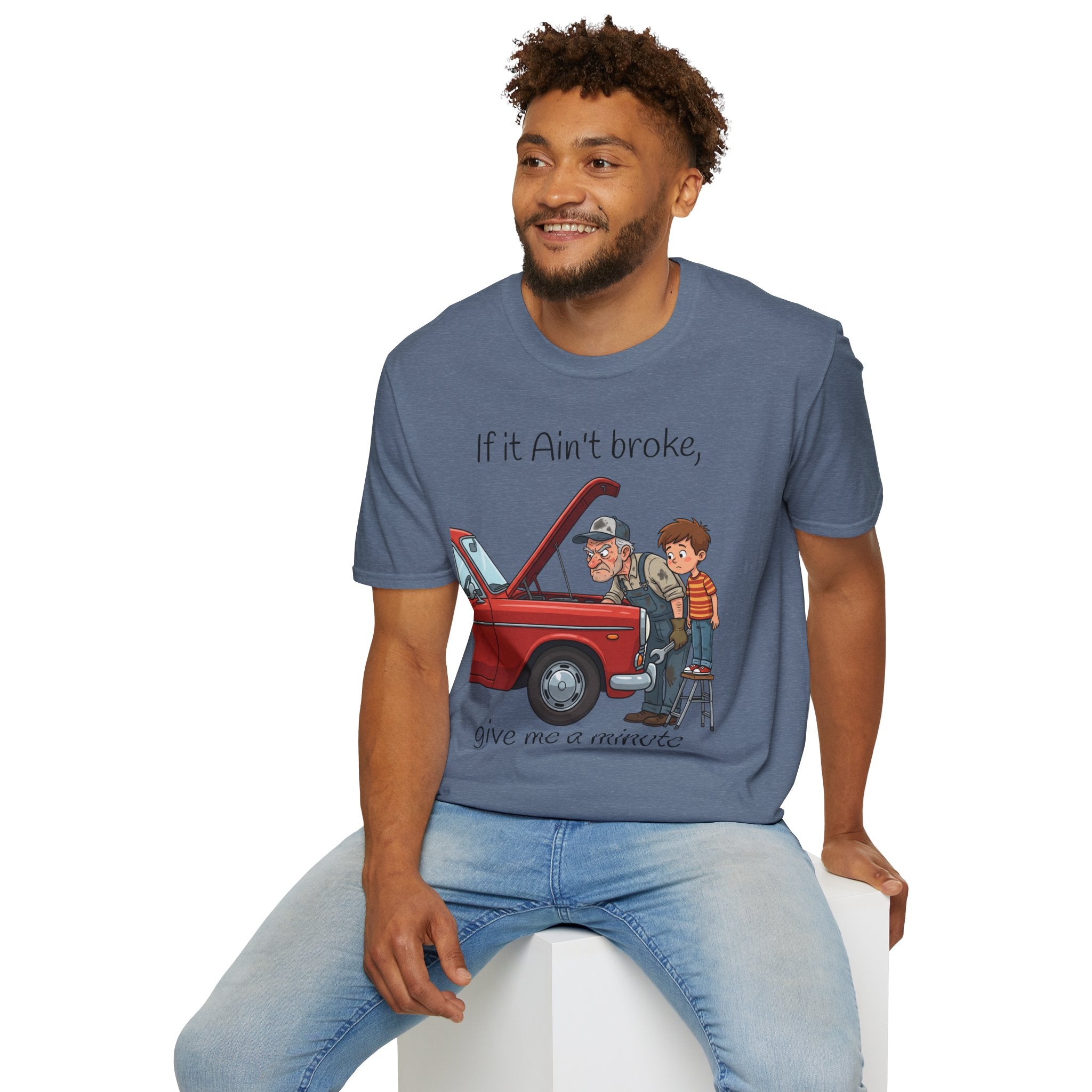 Funny Mechanic Grampa t-shirt/ Vintage Car Repair