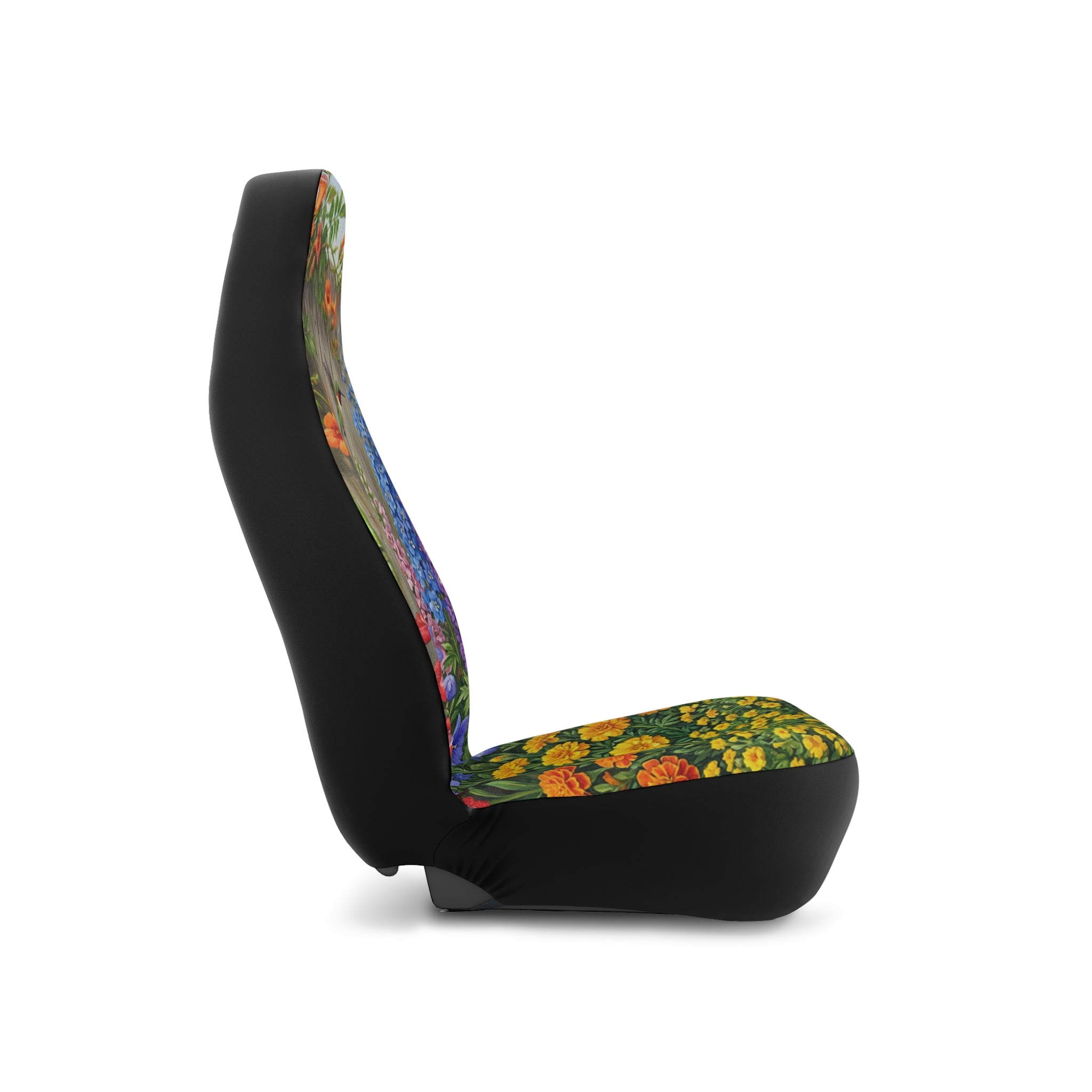 Car Seat Covers /Floral Hummingbird Seat Protector