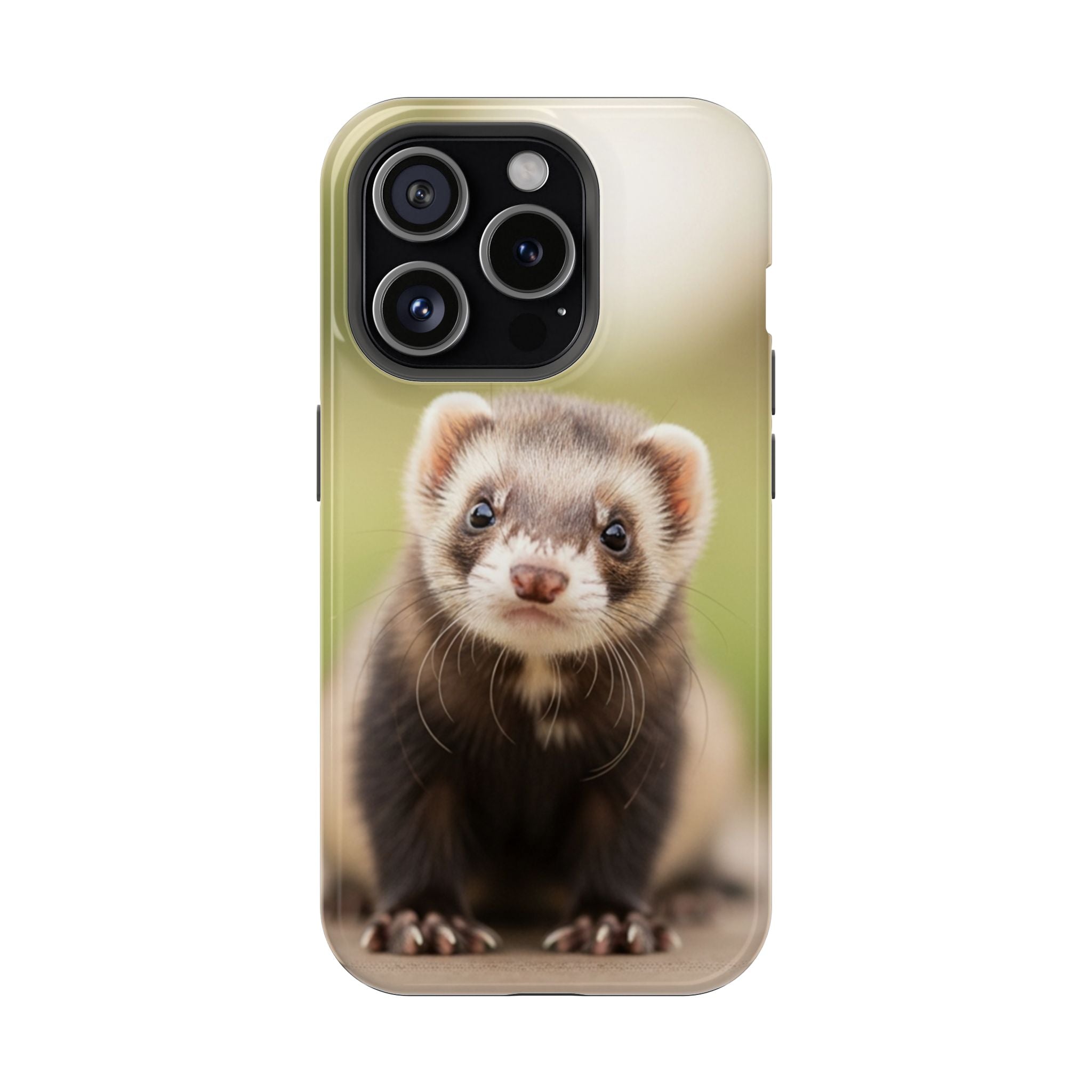 Cute Ferret Portrait Phone Case