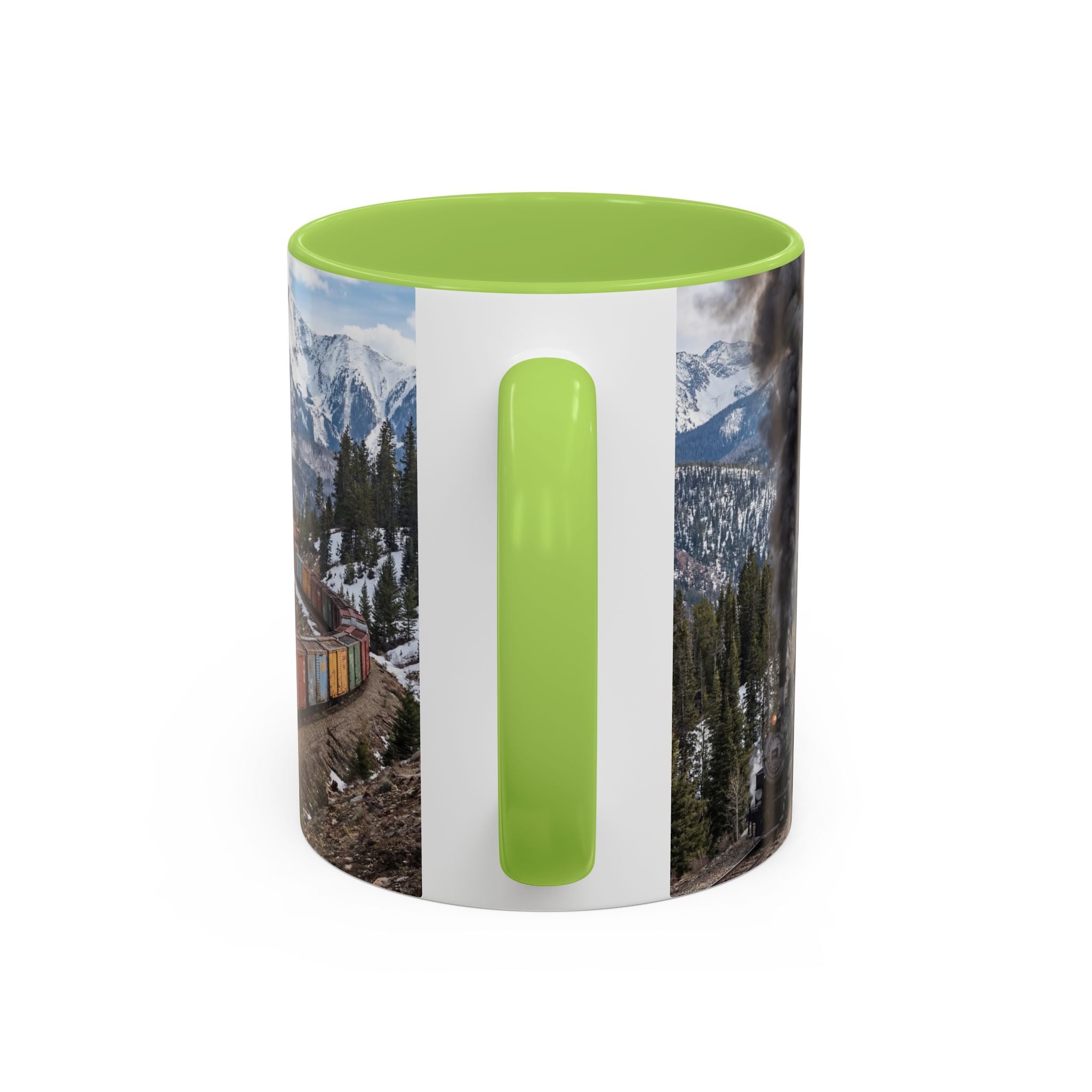 Accent Coffee Mug (11, 15oz)/Steam Train