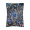 Celestial Gemstone Comforter / Moon & Crystal Galaxy Bedding