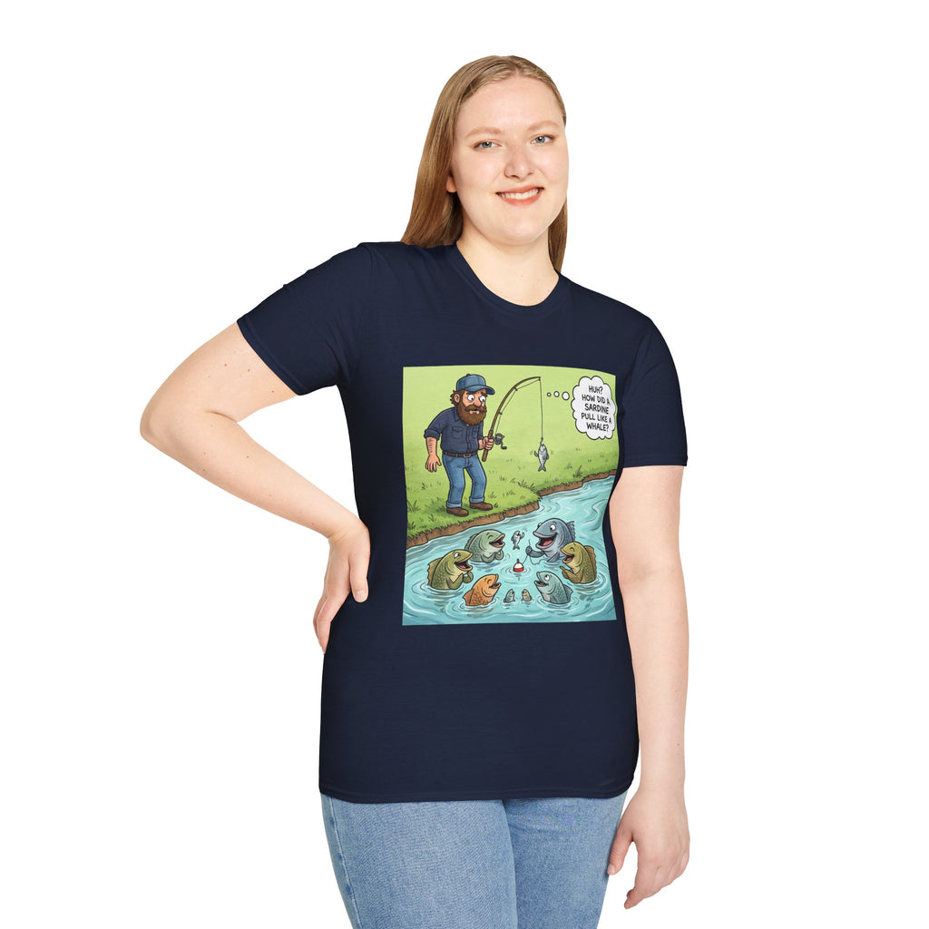 T-Shirt/Fishing Bass Cartoon | Funny Lure, Pond Fish