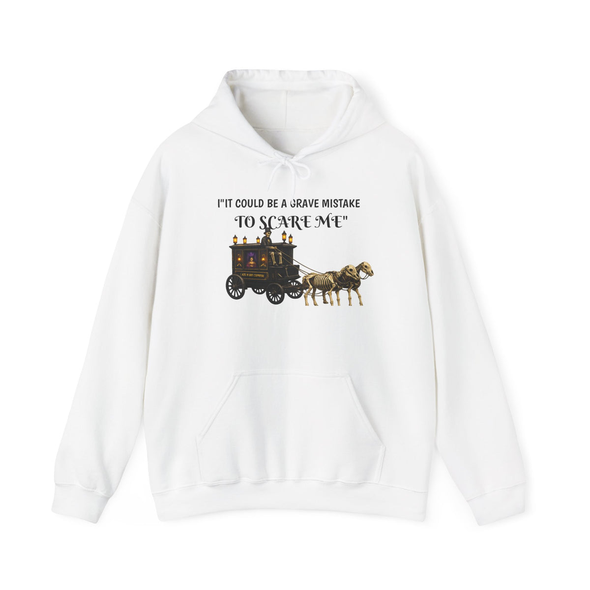 Too Scare Me/Unisex Heavy Blend™ Hooded Sweatshirt