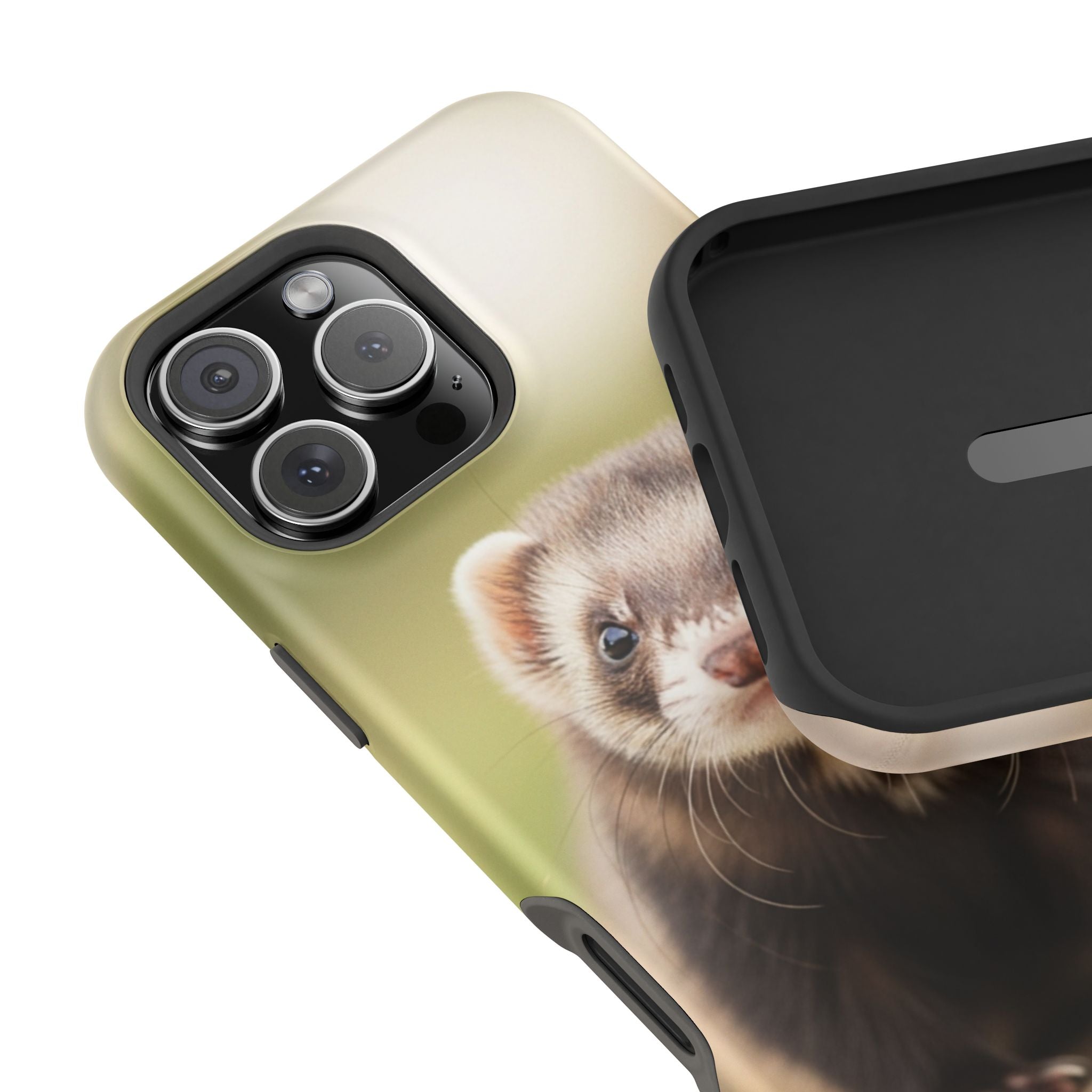 Cute Ferret Portrait Phone Case