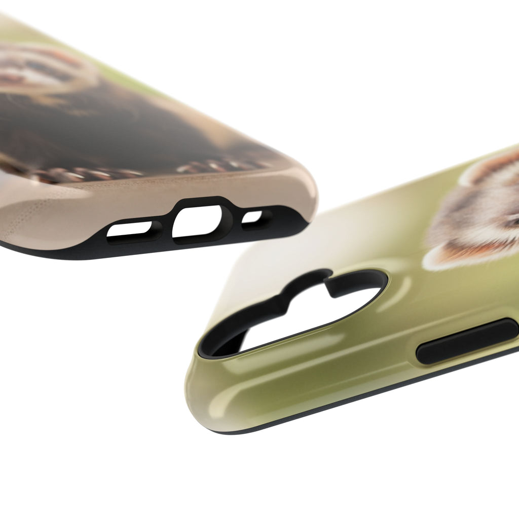 Cute Ferret Portrait Phone Case