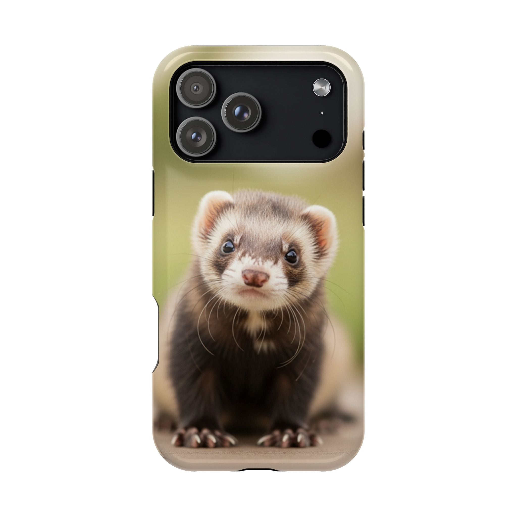 Cute Ferret Portrait Phone Case