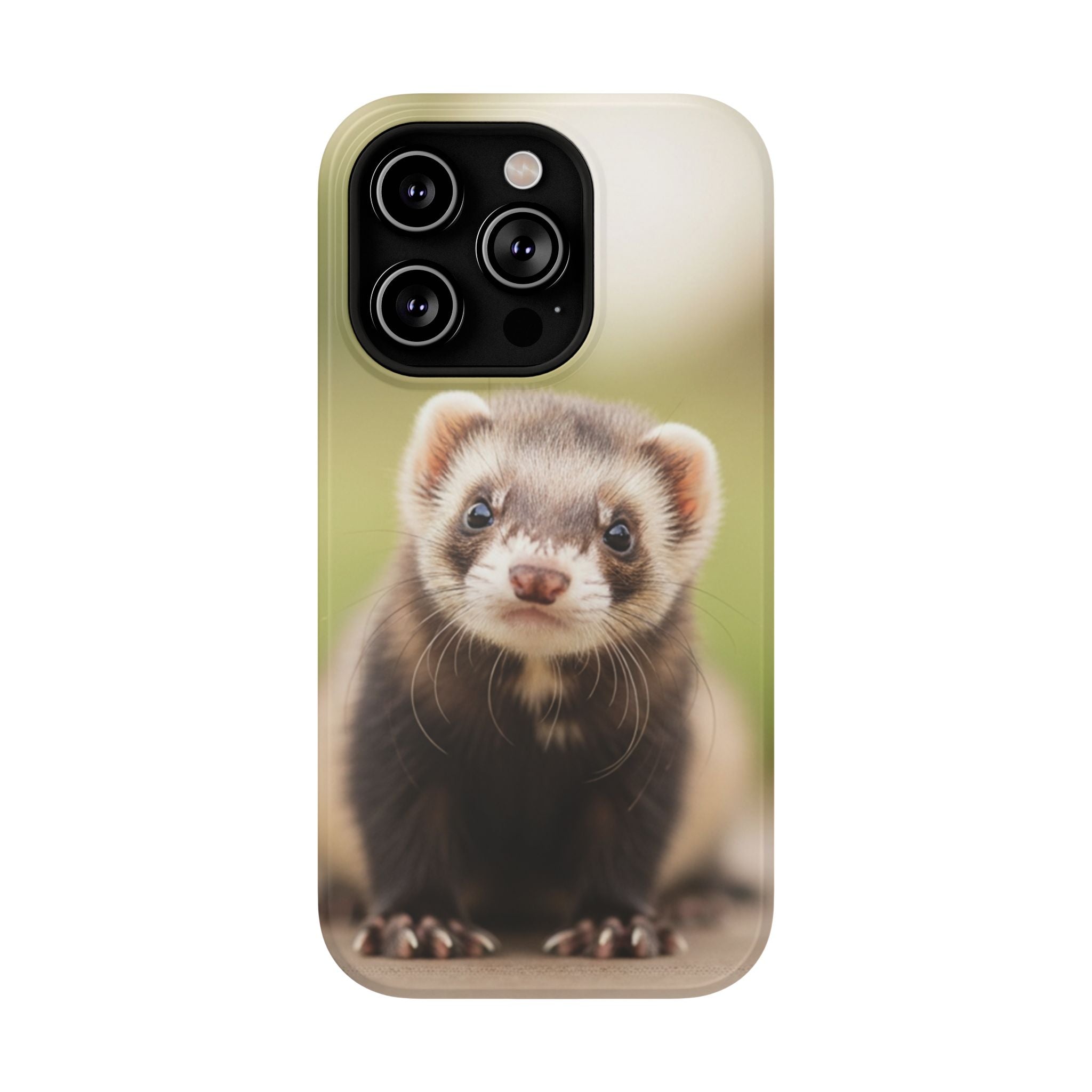 Cute Ferret Portrait Phone Case