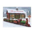 Santa's Workshop Christmas Postcards with Envelopes | 10, 30 & 50 Pack
