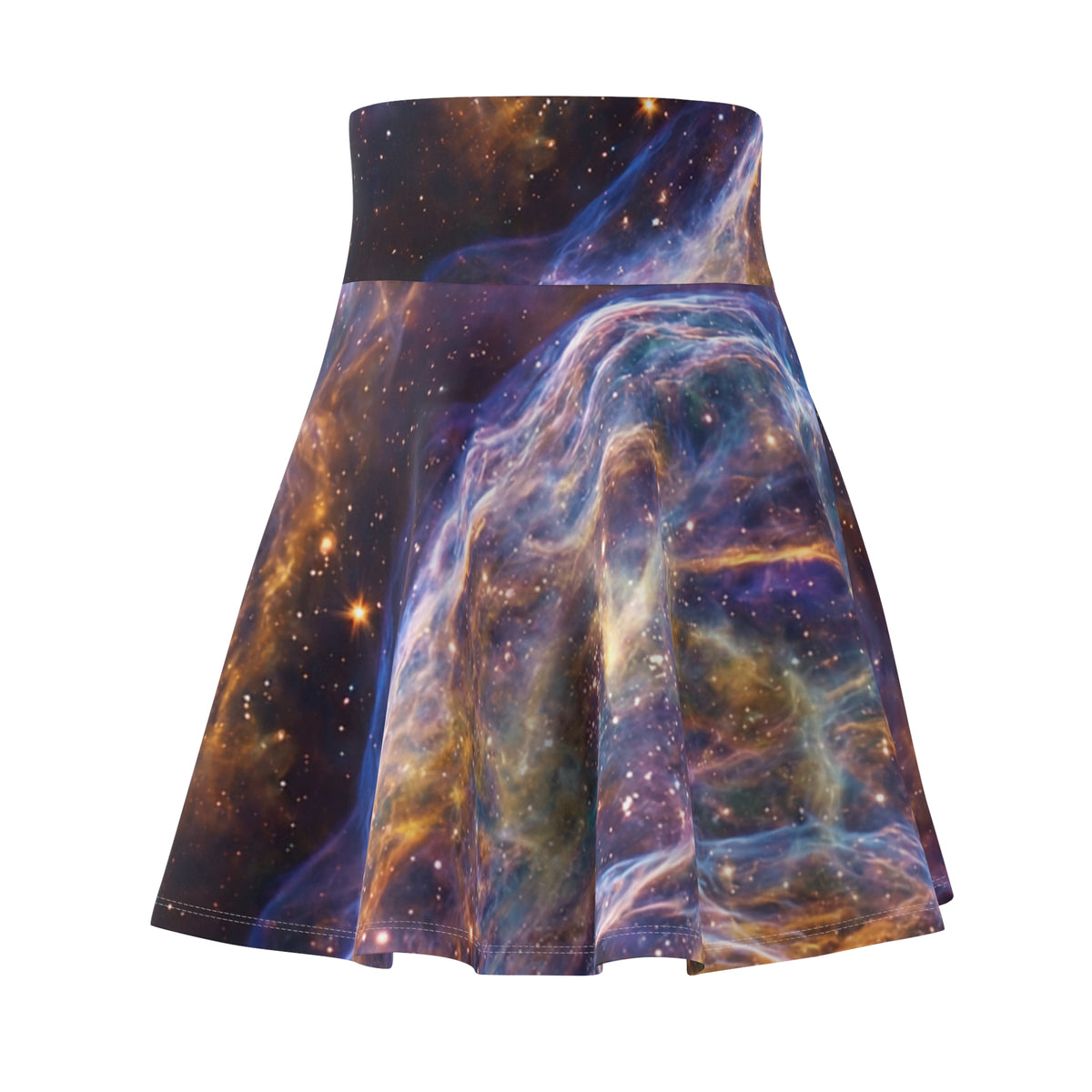 Galaxy Nebula Cosmic Stars Skater Skirt
