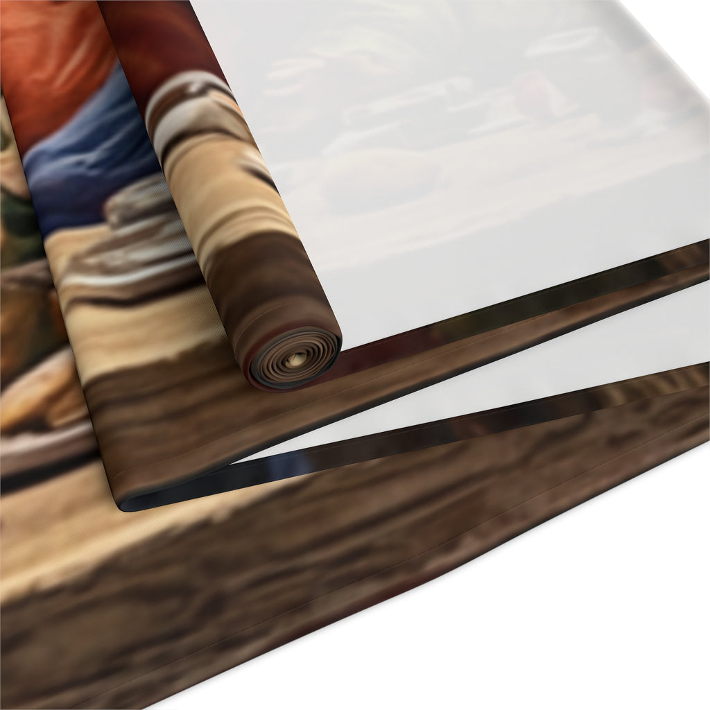 The Last Supper Table Runner | Religious Christian Dining Decor