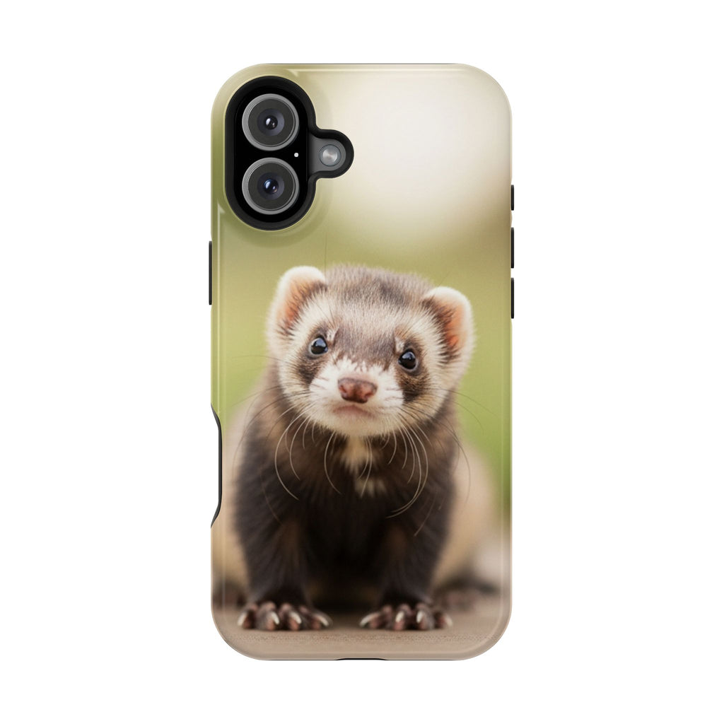Cute Ferret Portrait Phone Case