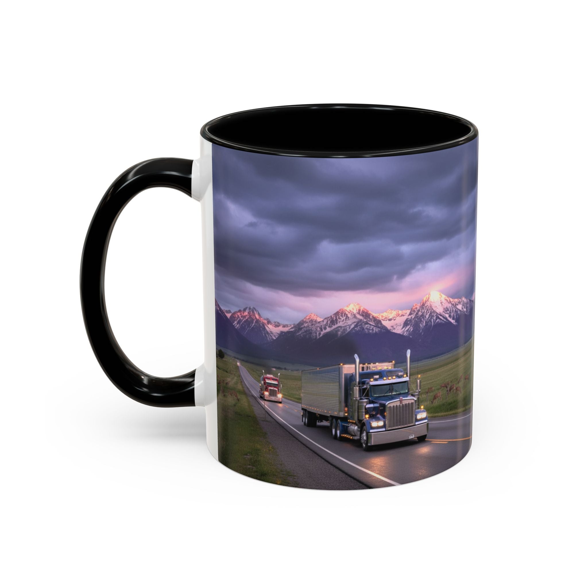 Trucking/Accent Coffee Mug (11, 15oz)