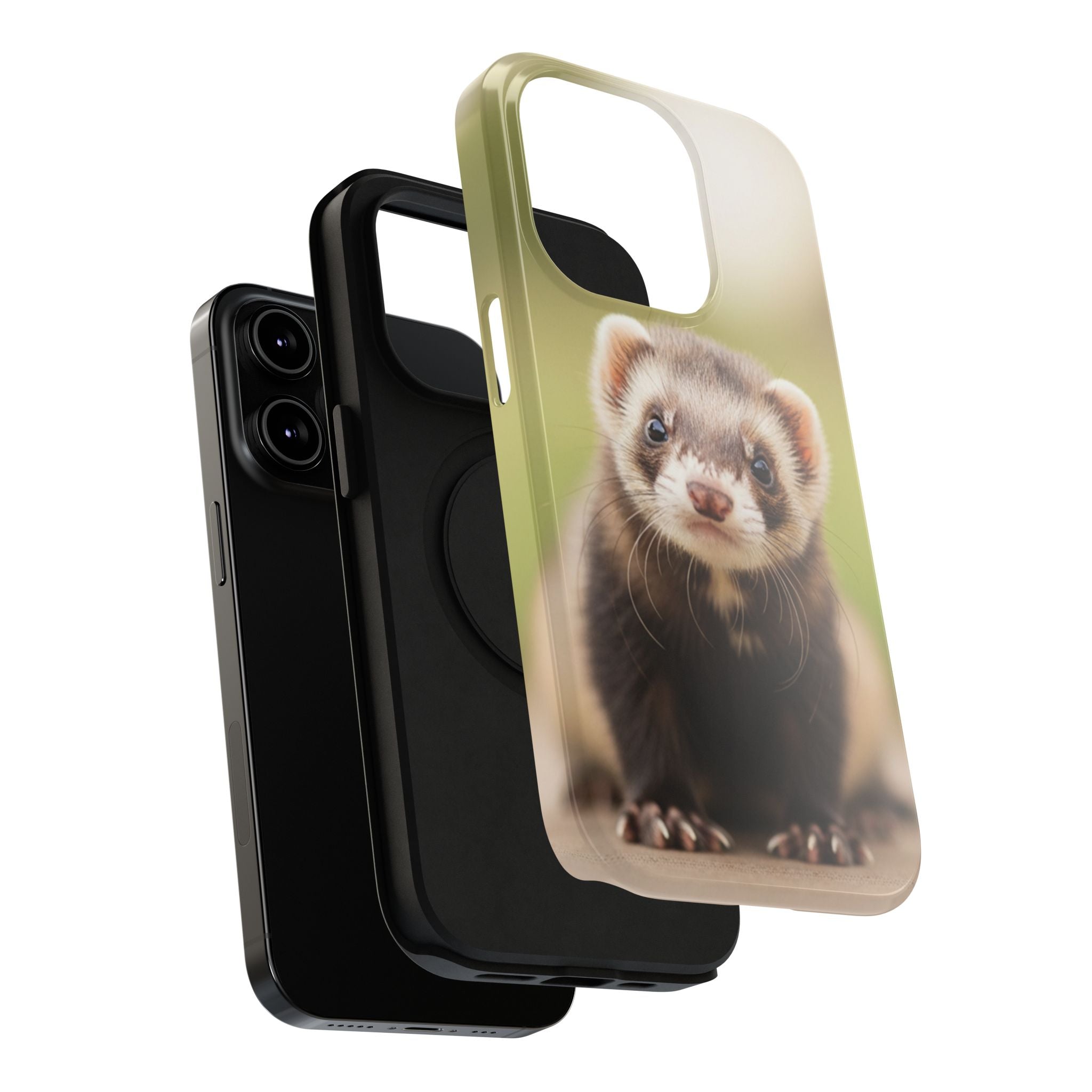 Cute Ferret Portrait Phone Case