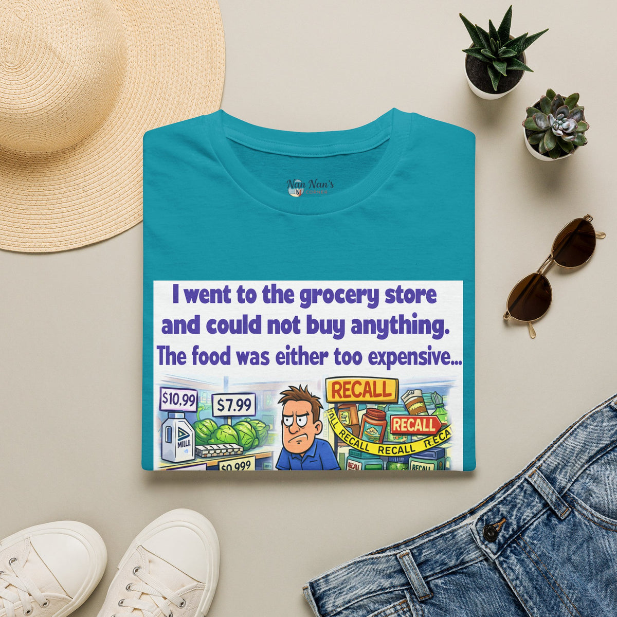 Grocery Prices Unisex Graphic T-Shirt – Funny Soft Style Cotton Tee