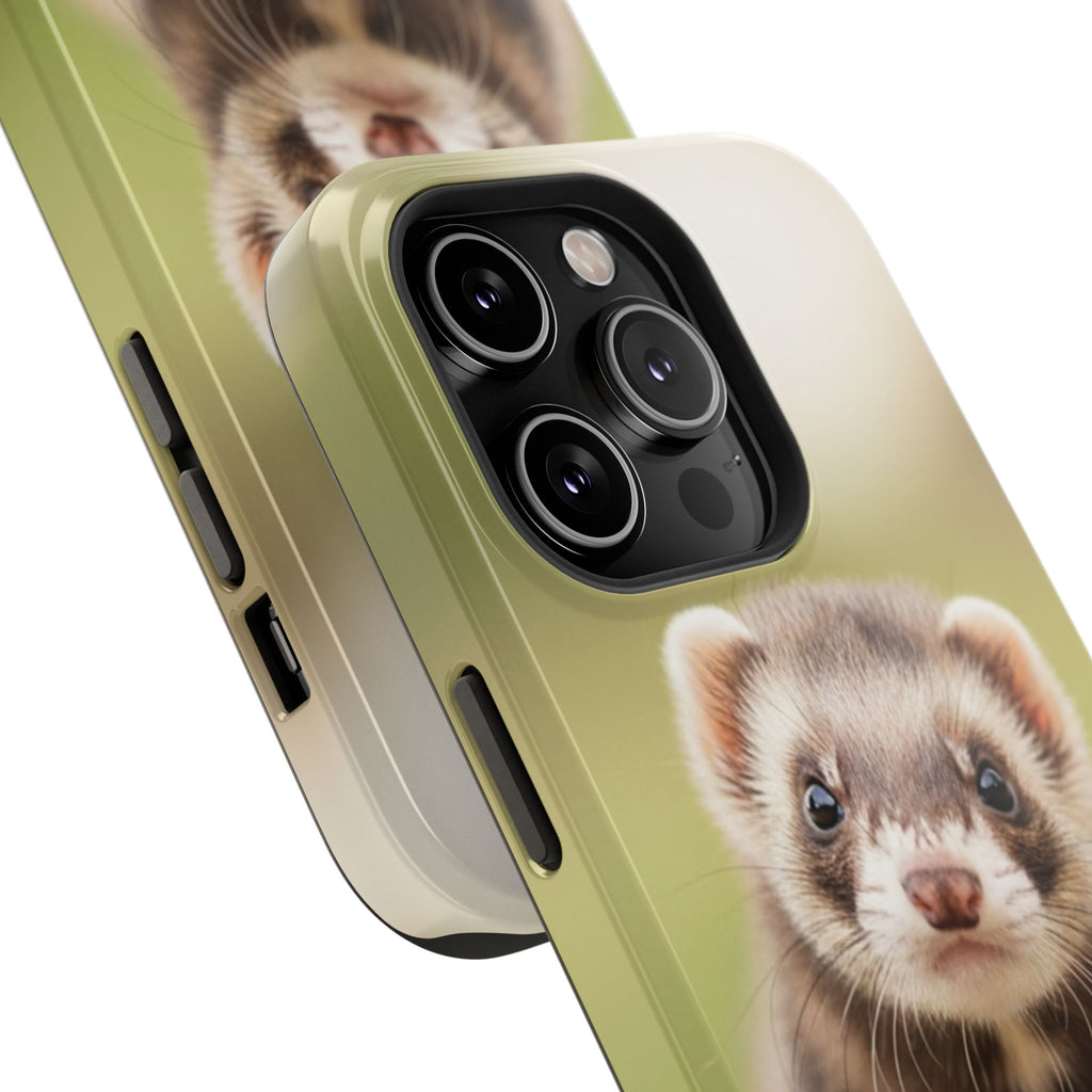 Cute Ferret Portrait Phone Case