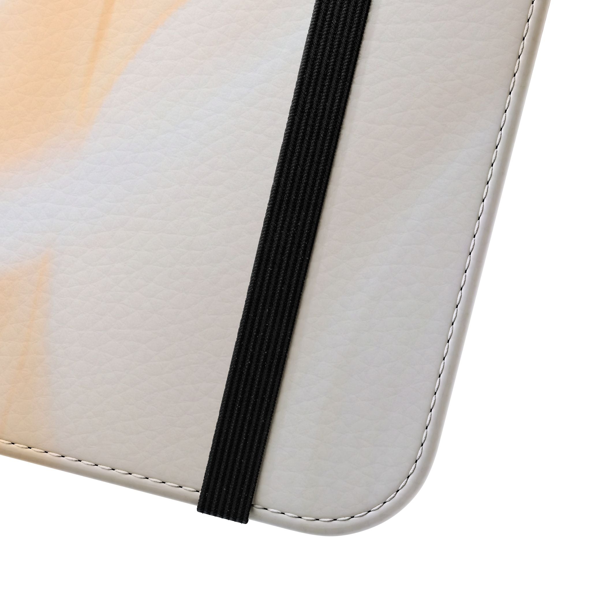 Pastel Marble Flip Case / Soft Watercolor Phone Wallet Cover with Card Slots