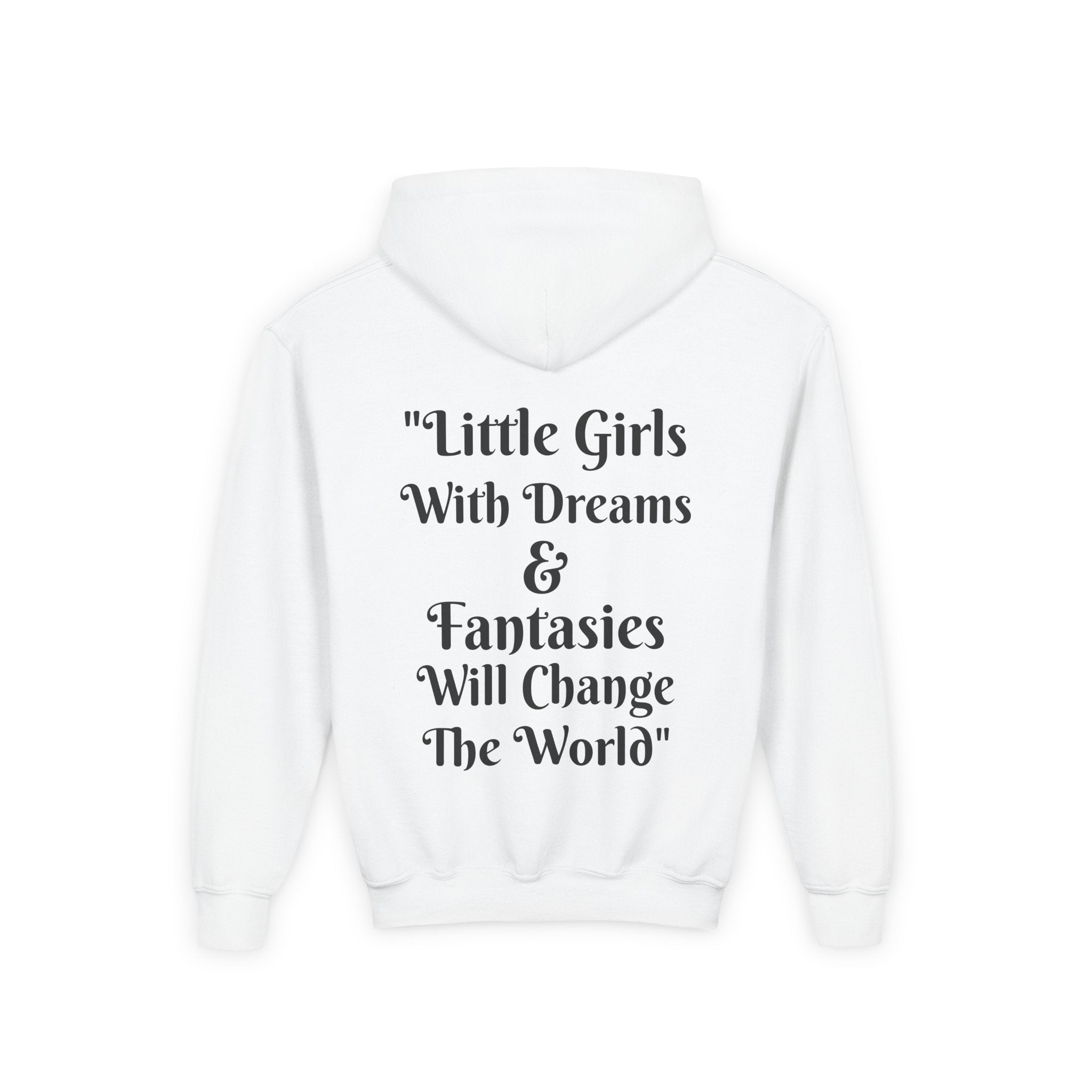 “Little Girls With Dreams & Fantasies  - Kid  magical Hoodie