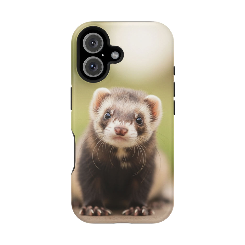 Cute Ferret Portrait Phone Case