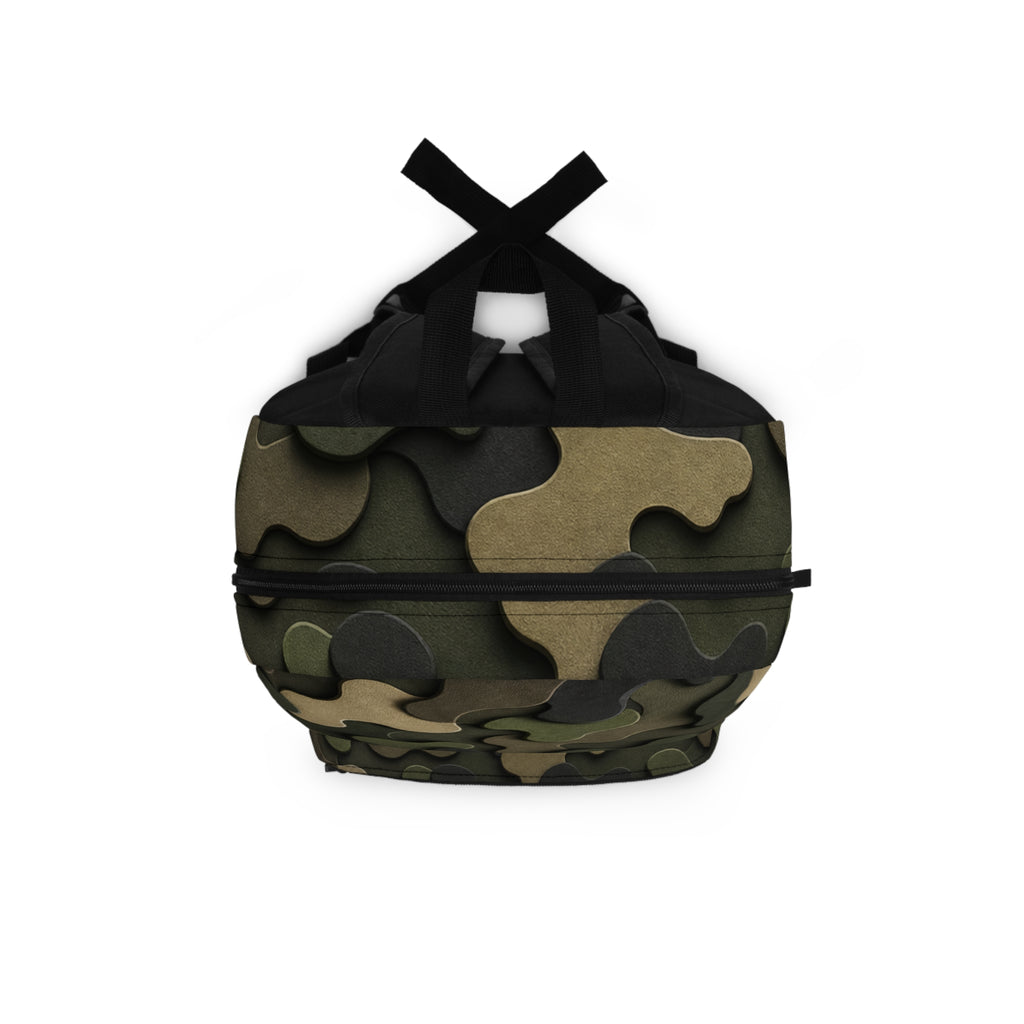 3D Camouflage Pattern Backpack | Army Camo School Bag
