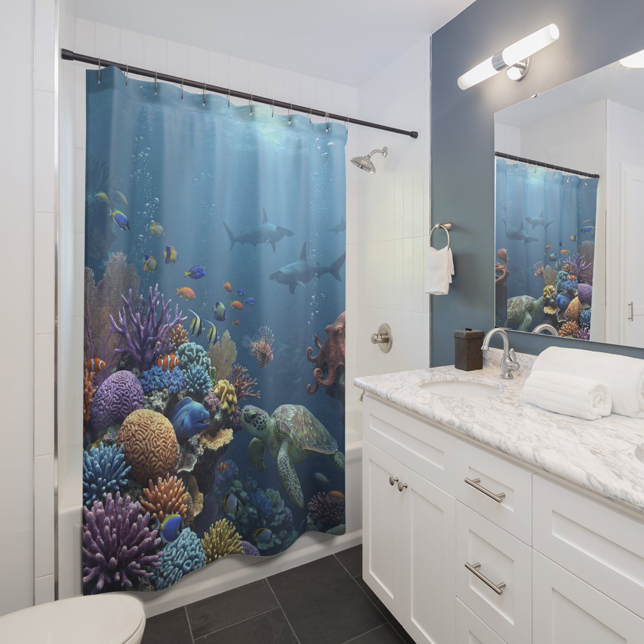 Under The Sea/Shower Curtains