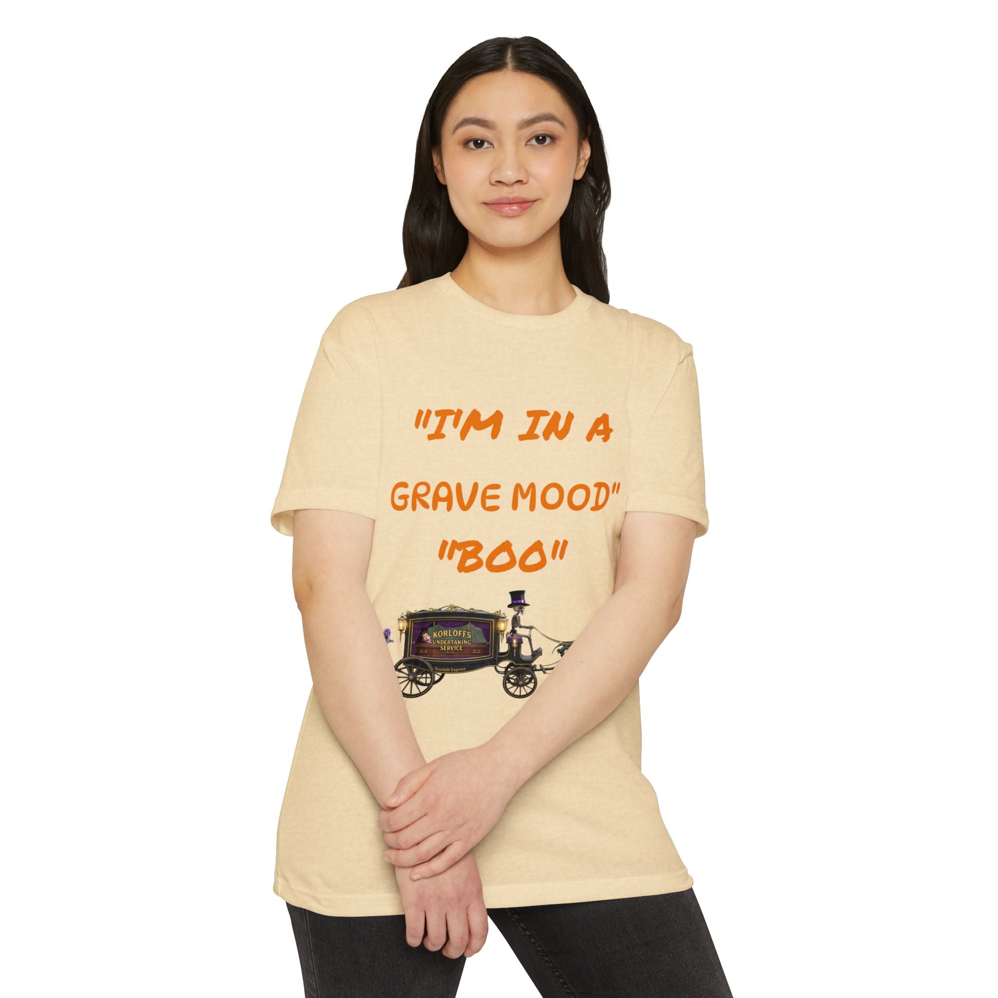 Grave Mood/Unisex CVC Jersey T-shirt