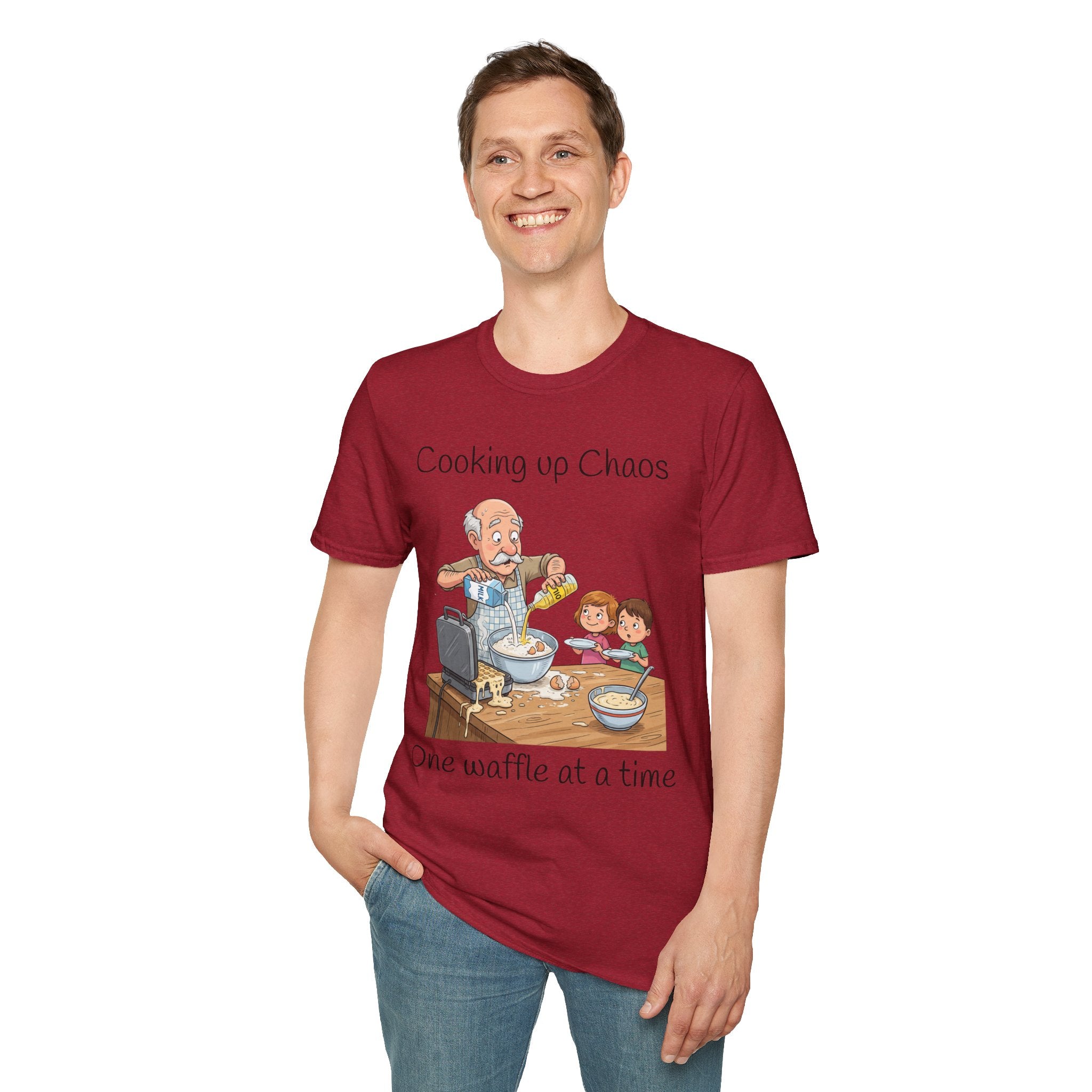 T-Shirt Cooking up Chaos One waffle at a time/ Kitchen Family Humor