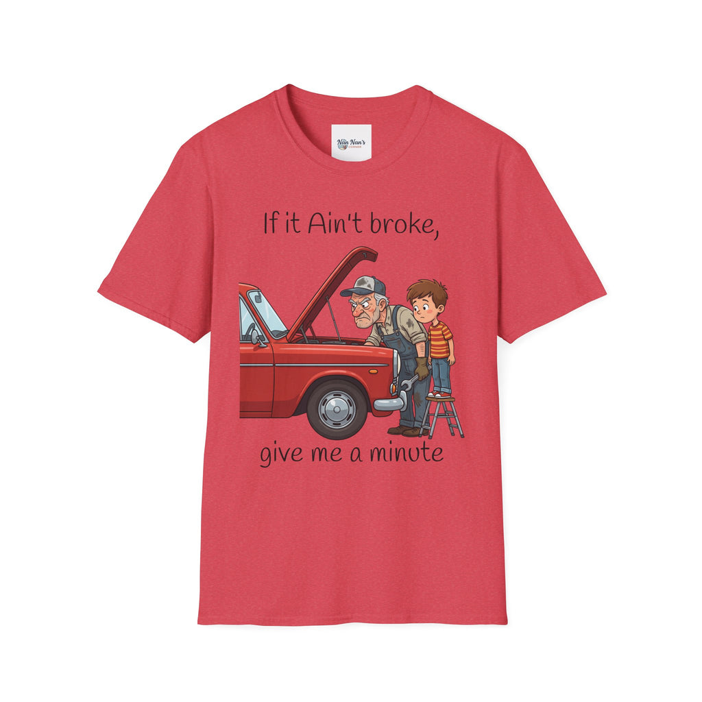 Funny Mechanic Grampa t-shirt/ Vintage Car Repair