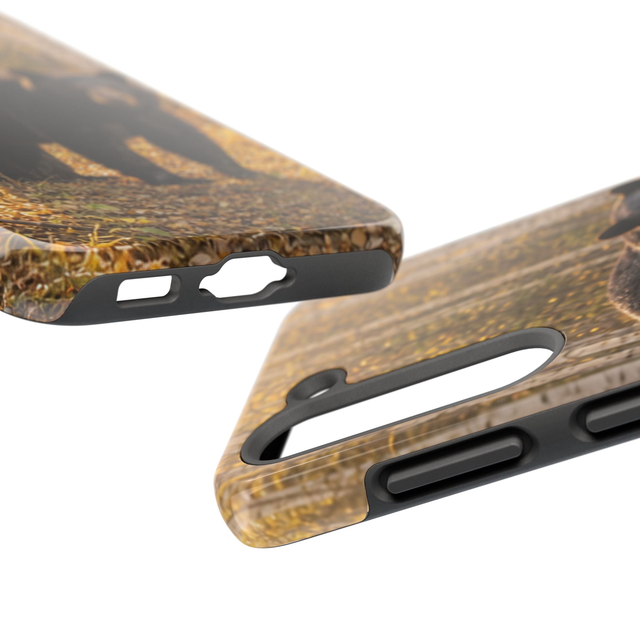 Black Bear Forest Phone Case | Tough Phone Case