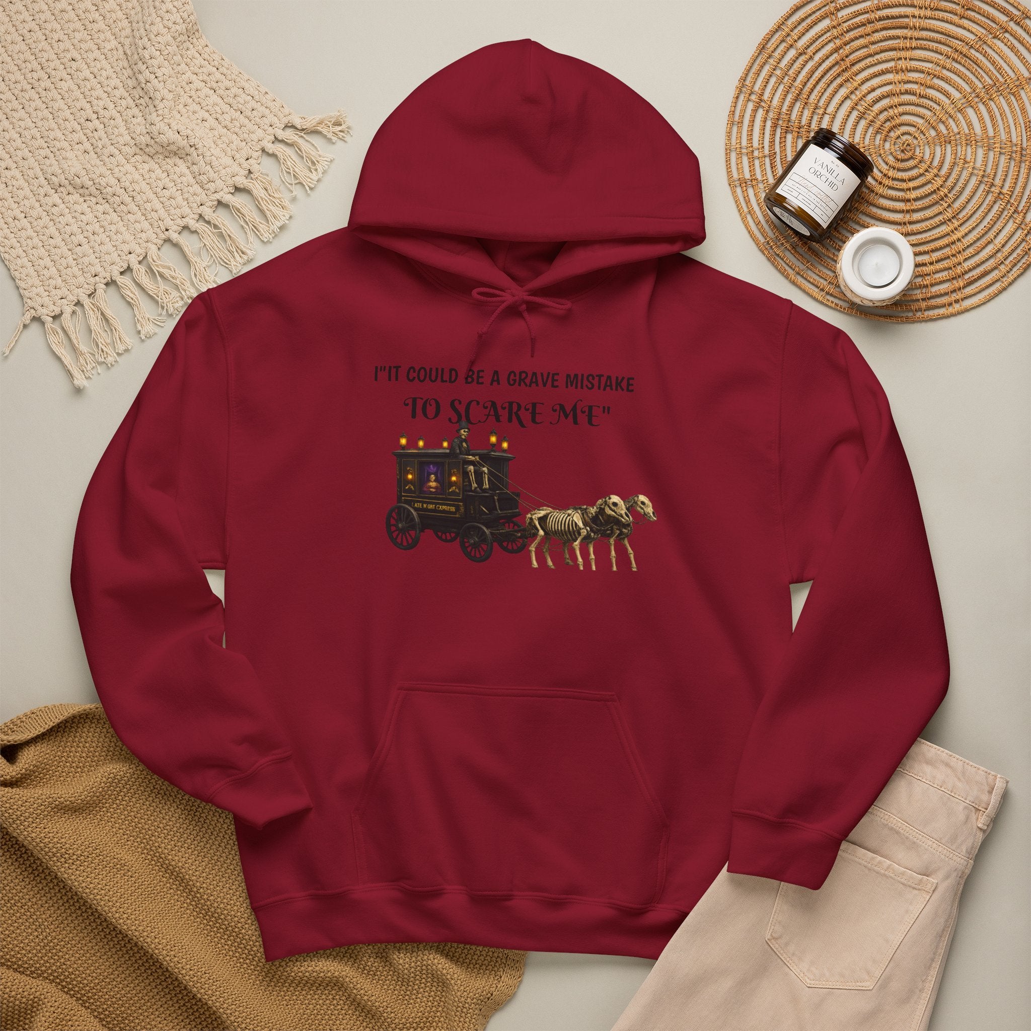 Too Scare Me/Unisex Heavy Blend™ Hooded Sweatshirt