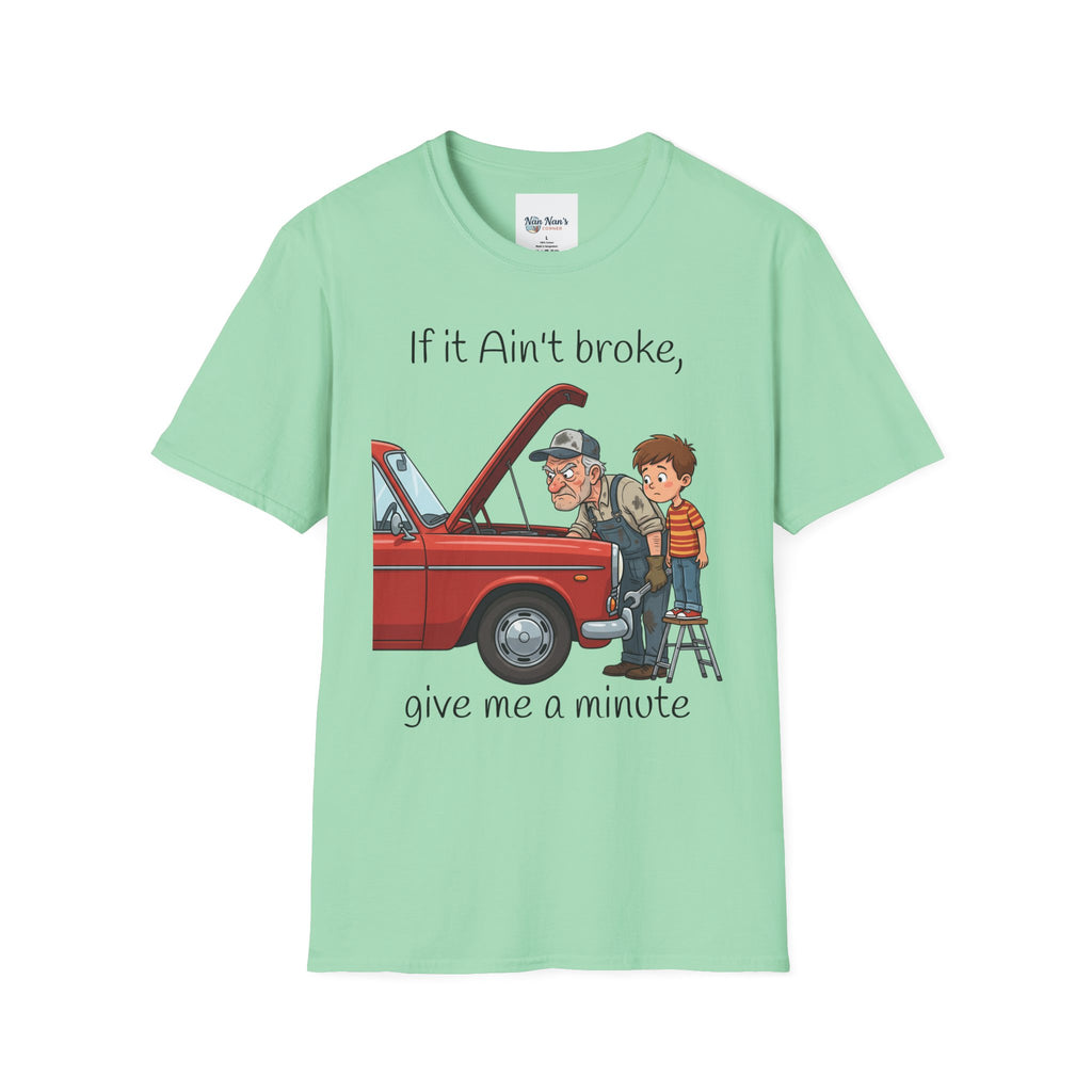 Funny Mechanic Grampa t-shirt/ Vintage Car Repair