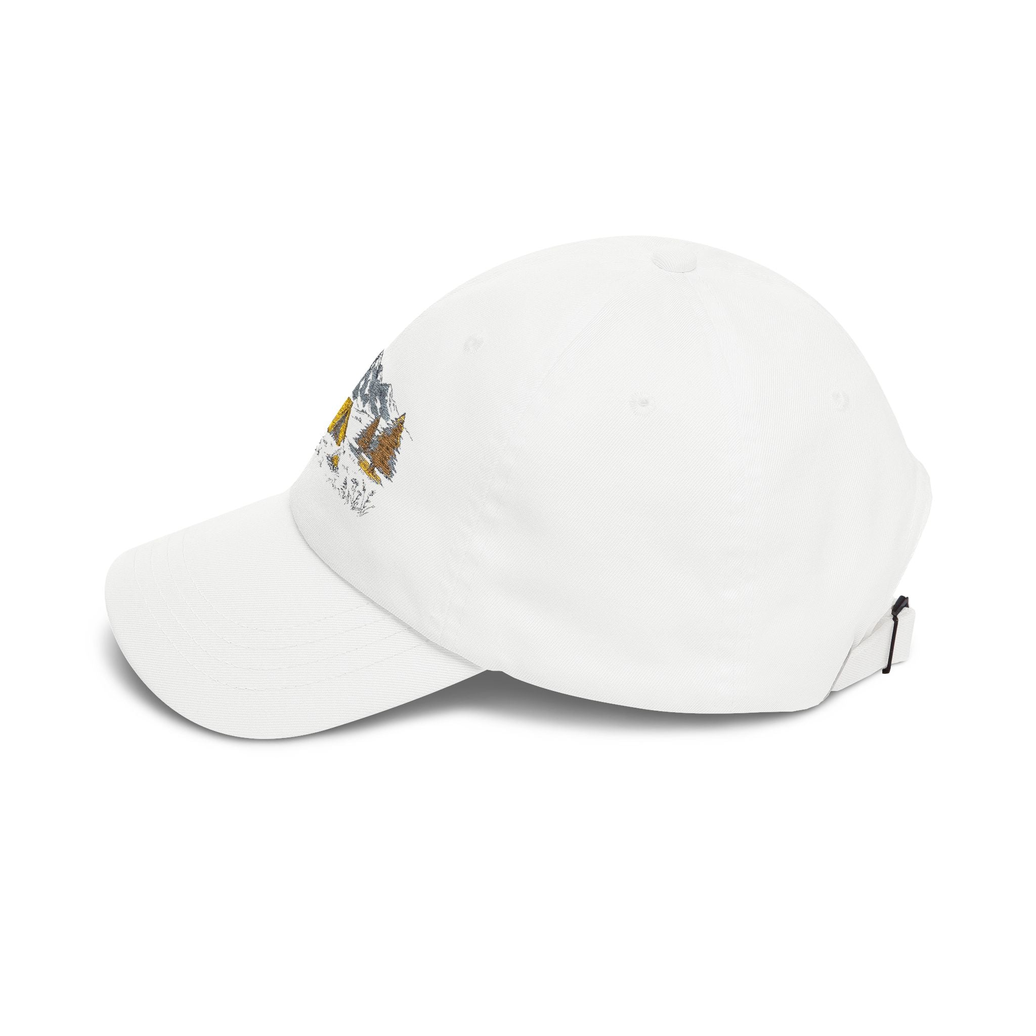 Yellow Tent Mountain Camp Cap | Dad Hat, Outdoor Adventure