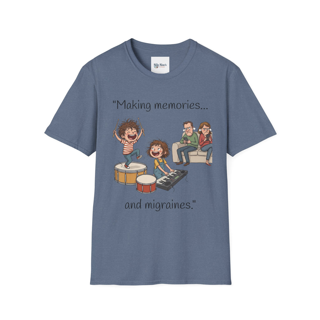 musical T-Shirt /Making memories and migraines