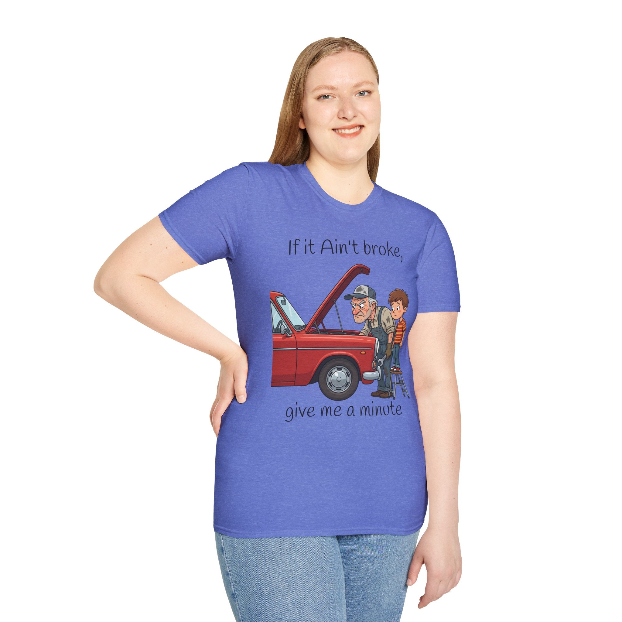 Funny Mechanic Grampa t-shirt/ Vintage Car Repair
