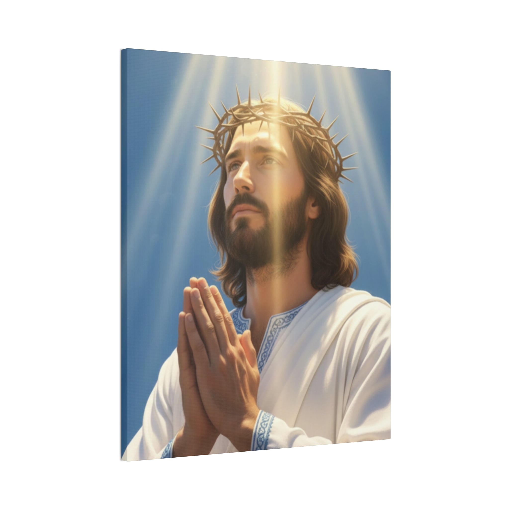 Praying Jesus Canvas