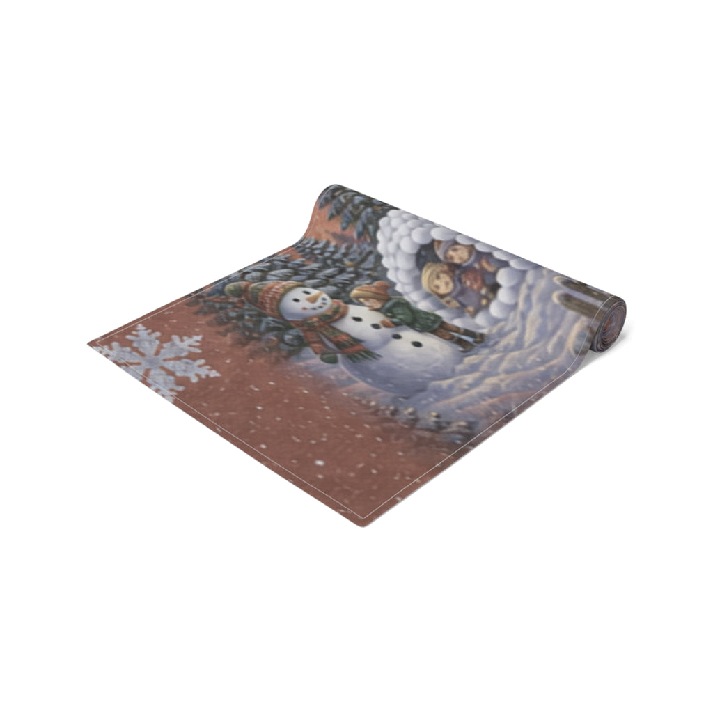 Winter Wonderland Table Runner | Holiday Table Decor