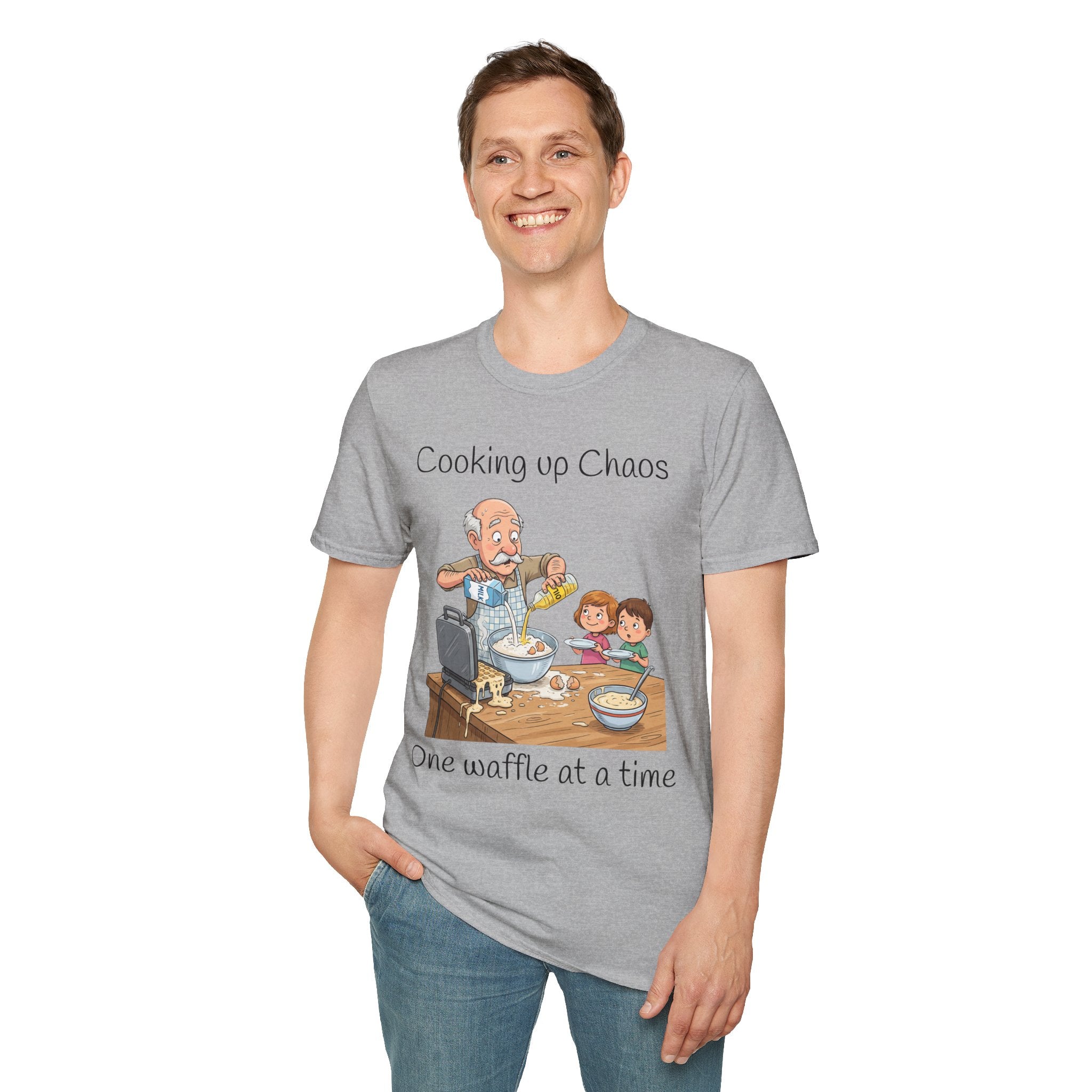 T-Shirt Cooking up Chaos One waffle at a time/ Kitchen Family Humor